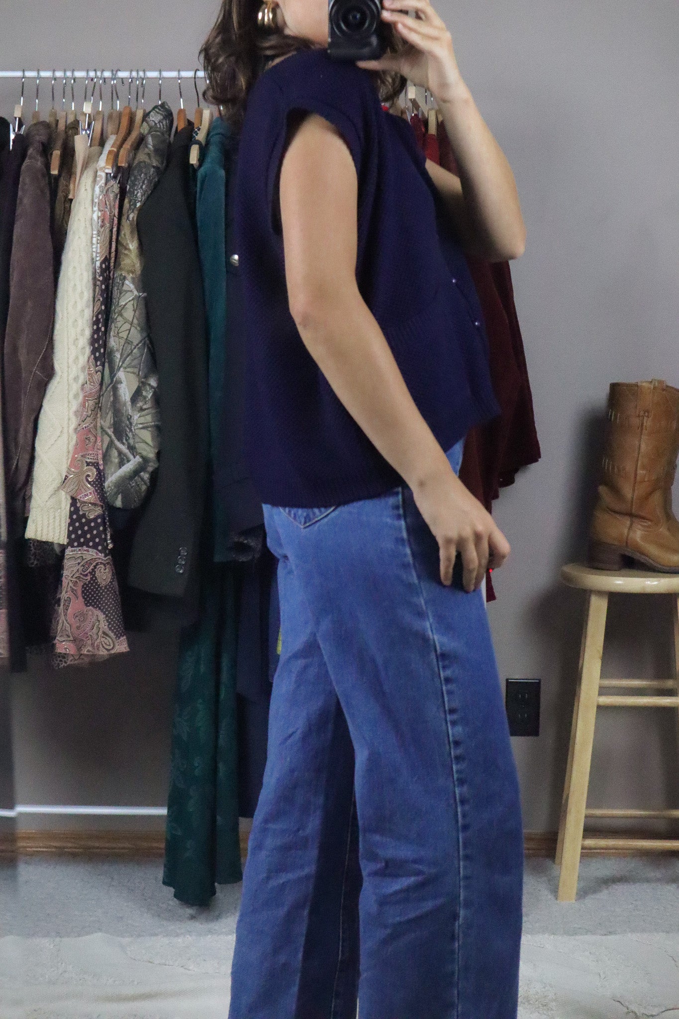 Made in Canada x Vintage x Knit Vest (L/XL)