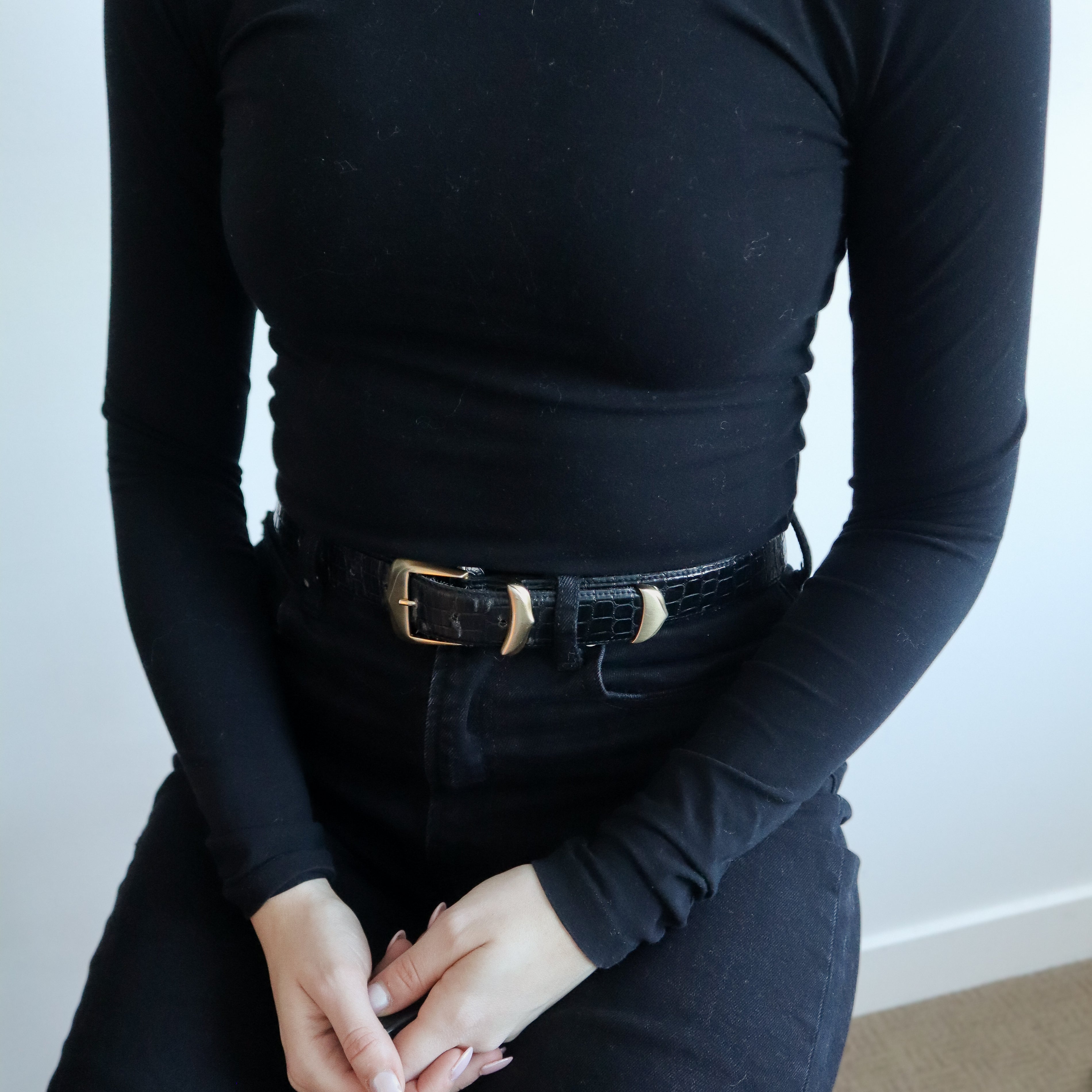 Made in Canada x Vintage x Belt (S/M)