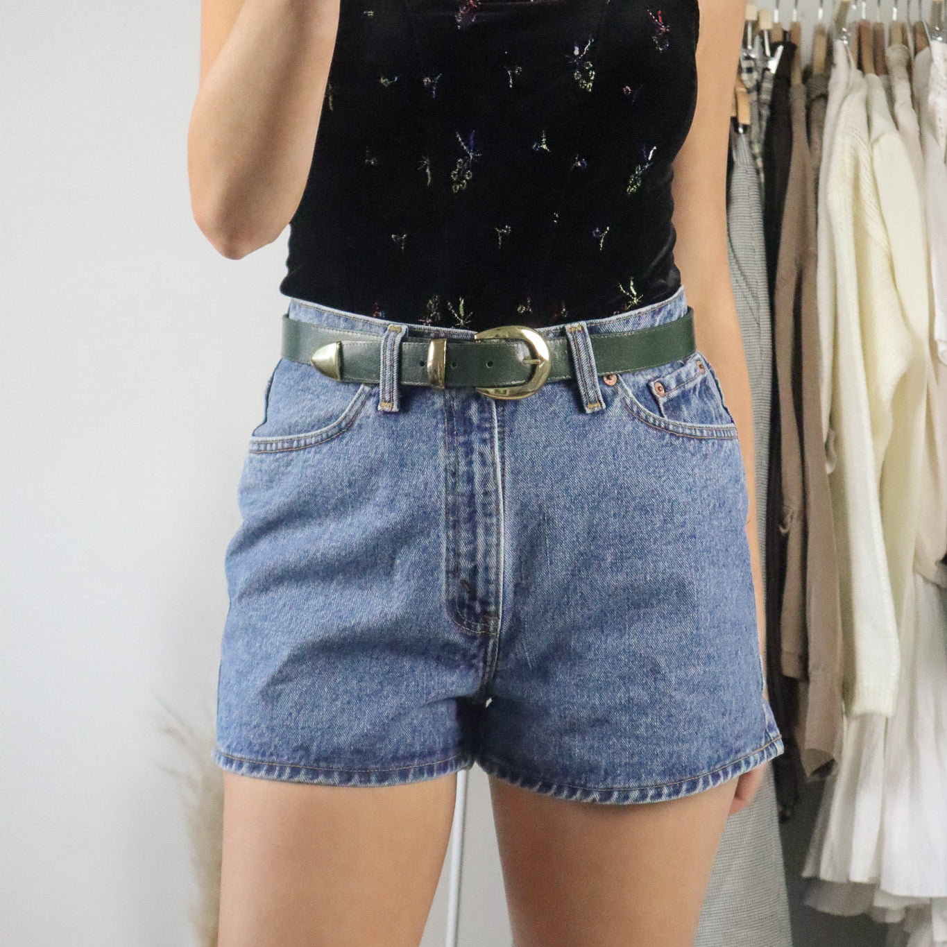 Made in Canada x Vintage x Leather Belt (S/M)