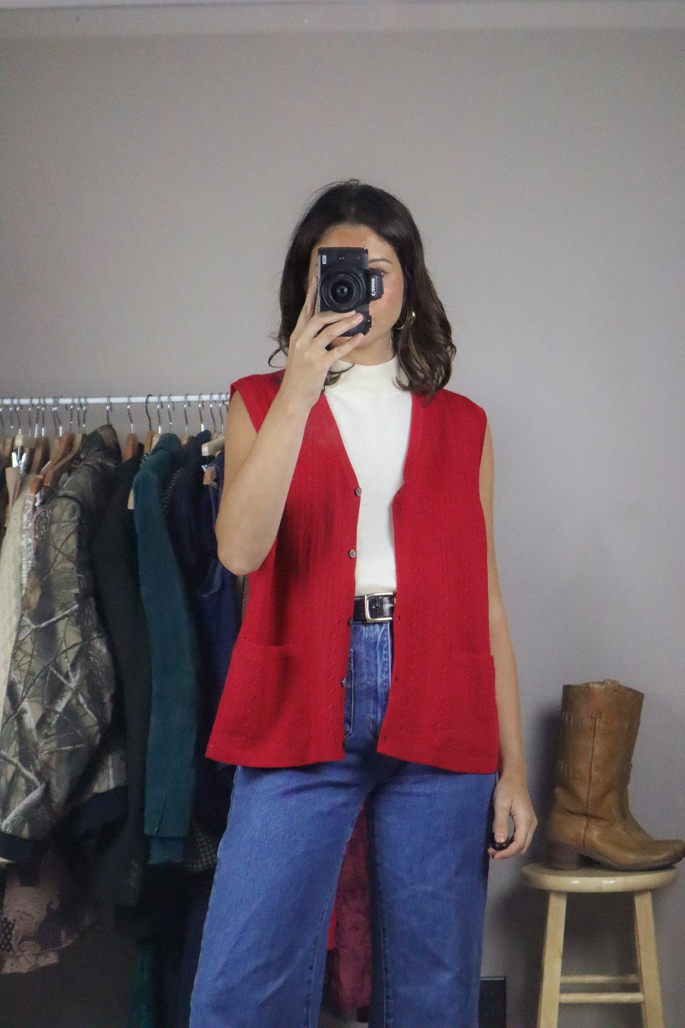 Vintage x Wool Sweater Vest (M/L)