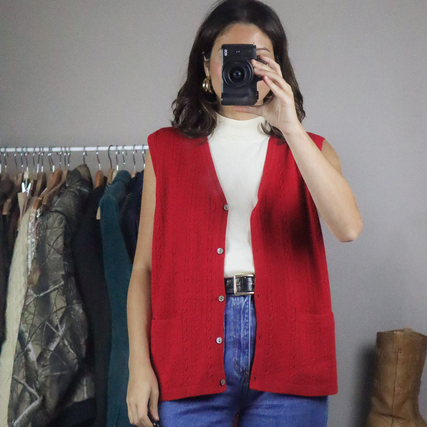 Vintage x Wool Sweater Vest (M/L)