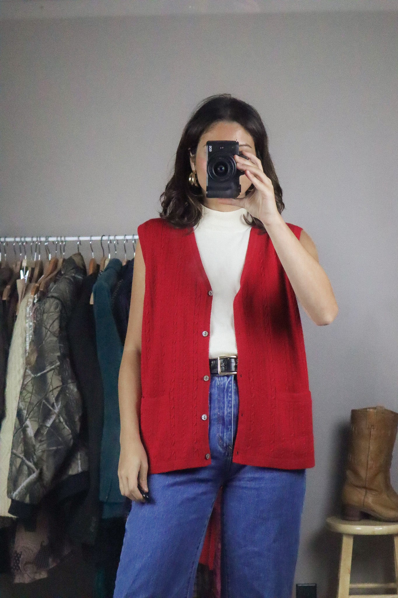 Vintage x Wool Sweater Vest (M/L)