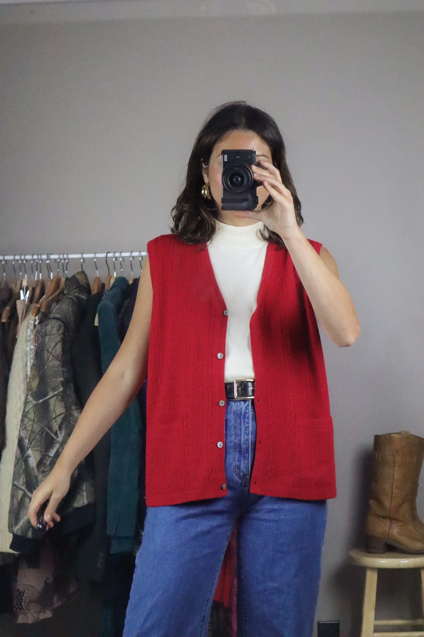 Vintage x Wool Sweater Vest (M/L)