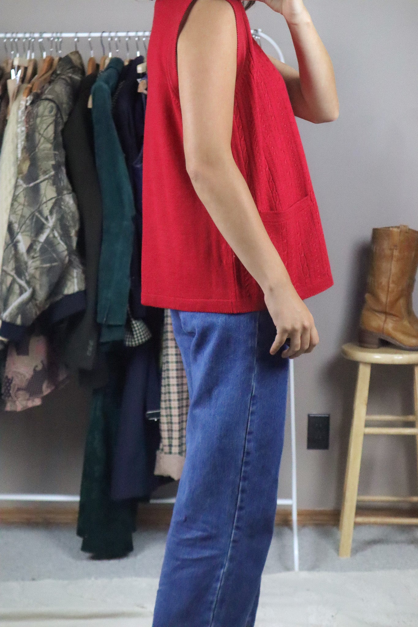 Vintage x Wool Sweater Vest (M/L)