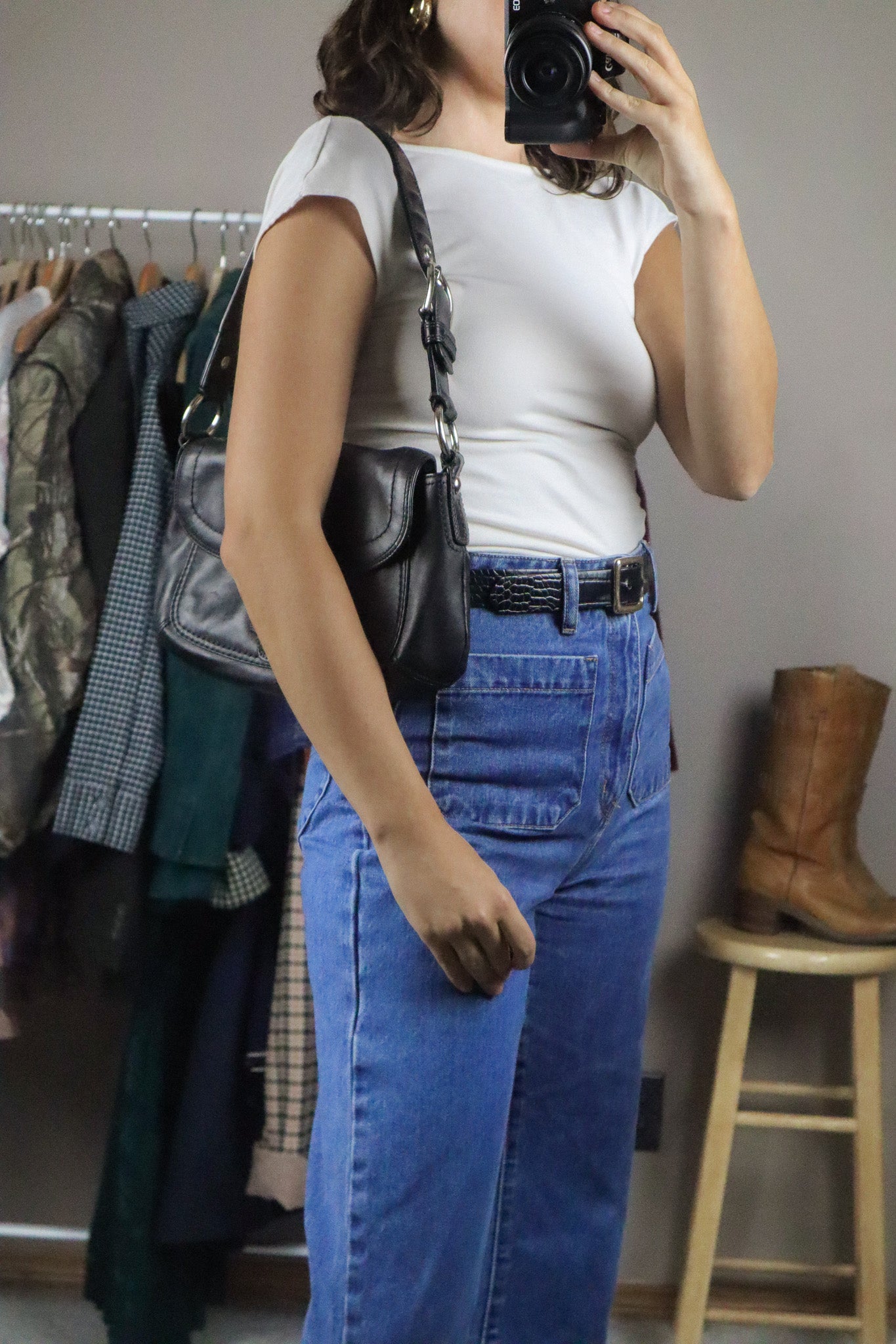 Vintage x Coach Leather Purse