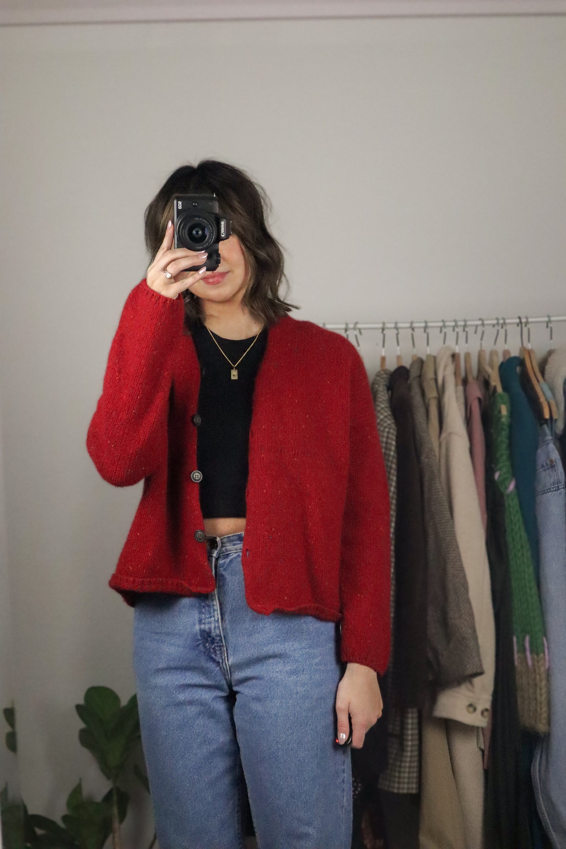 Vintage x Wool Cardigan (S)