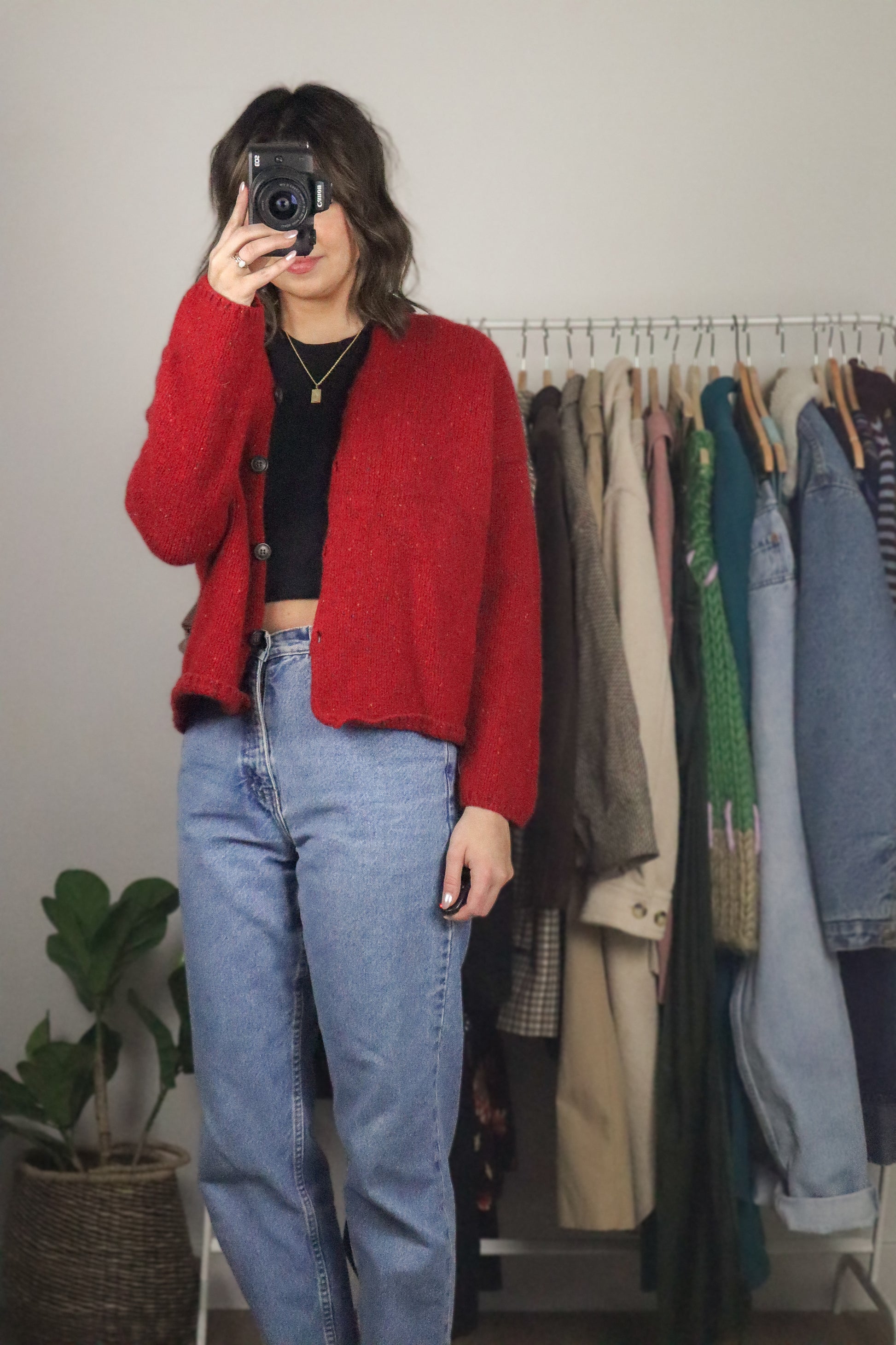 Vintage x Wool Cardigan (S)