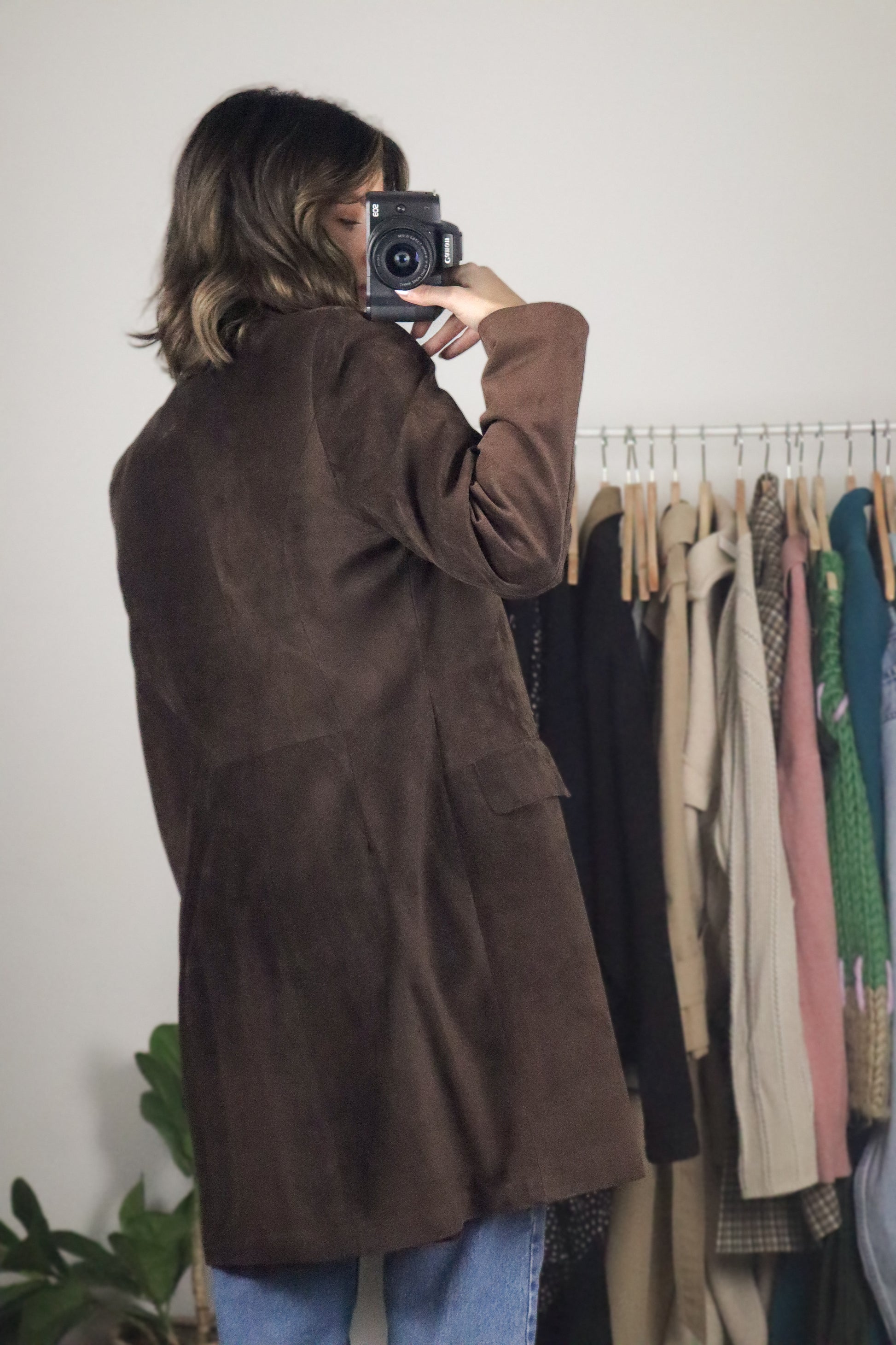 Made in Canada x Vintage x Danier Suede Jacket (XS/S)