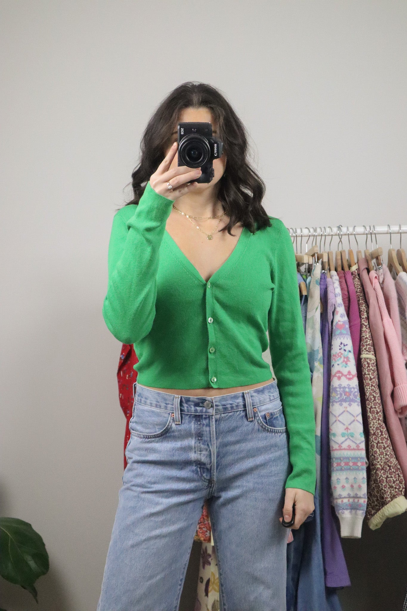 Modern x Wool Blend Cardigan (S/M)