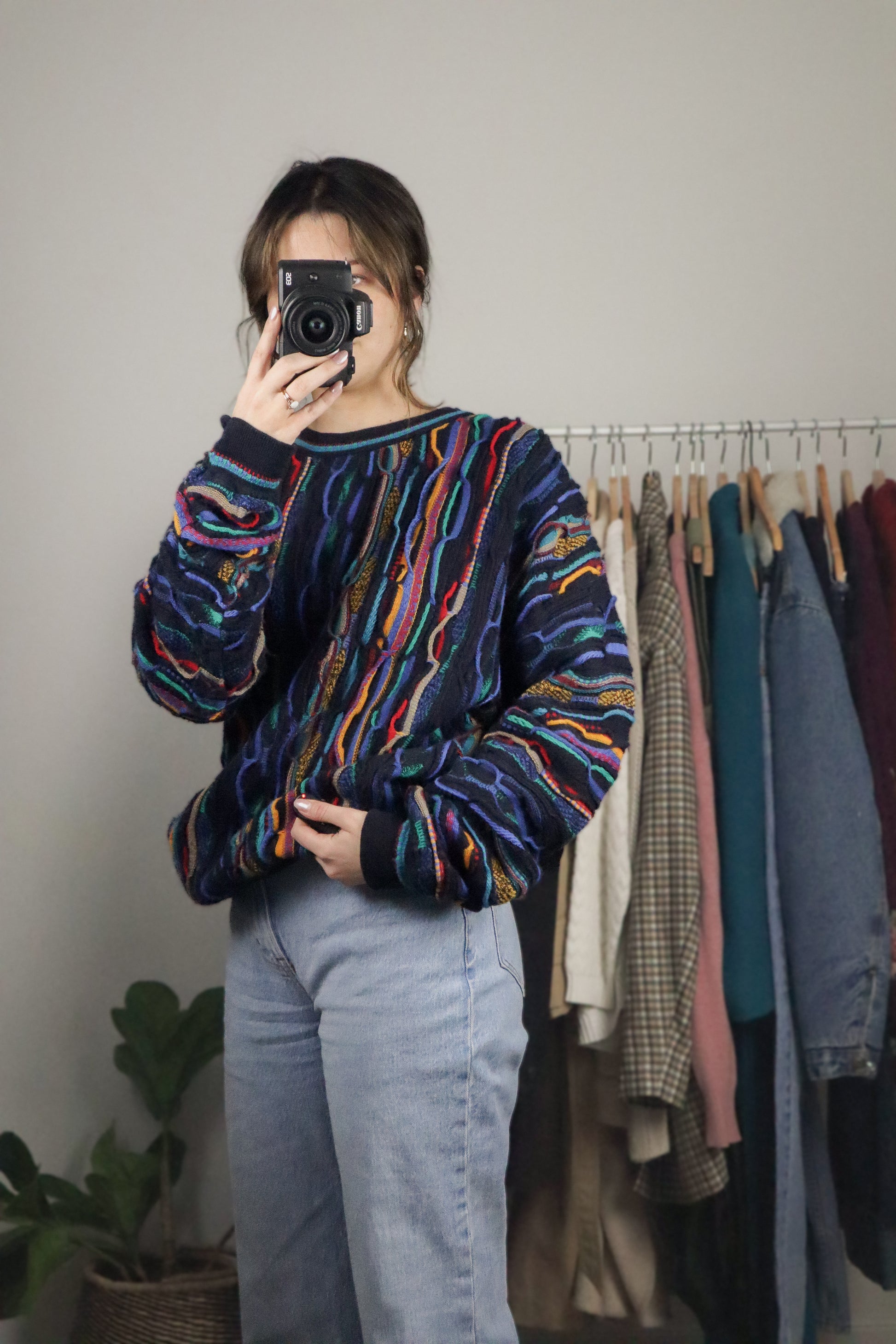 Made in Australia x Vintage x 3D Wool Sweater (L)