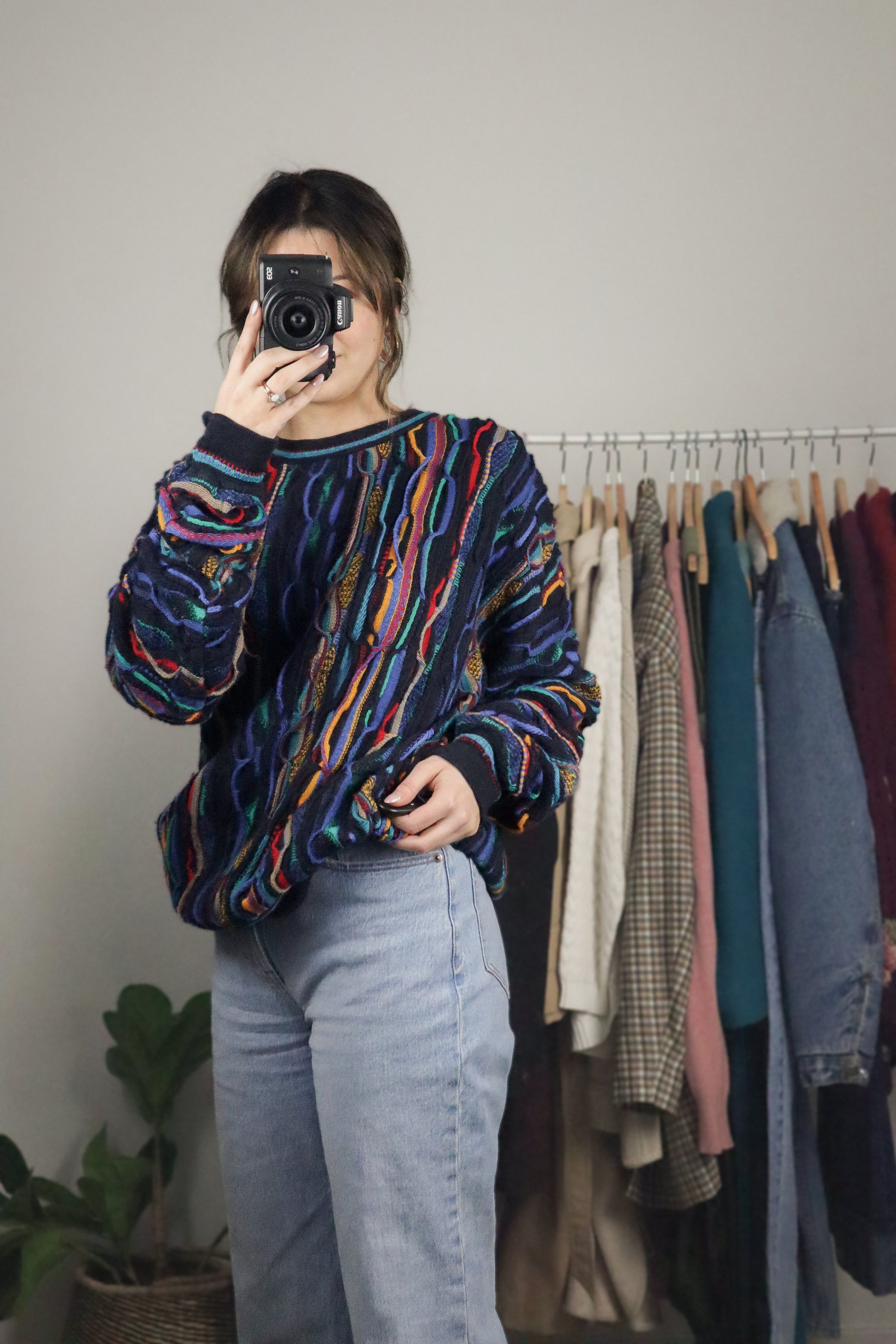 Made in Australia x Vintage x 3D Wool Sweater (L)