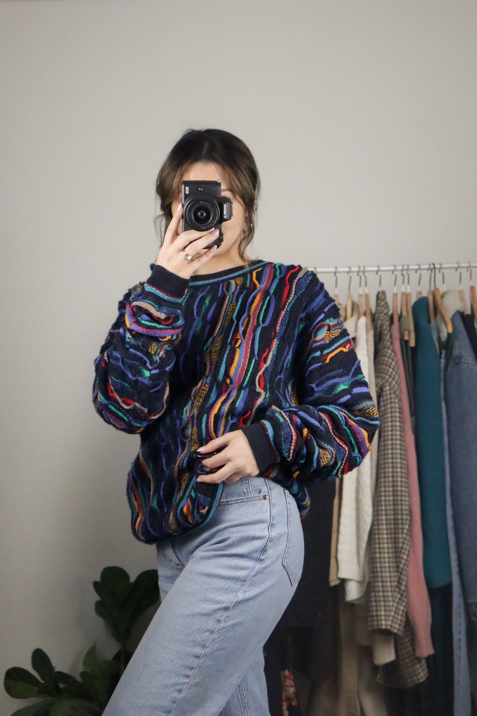 Made in Australia x Vintage x 3D Wool Sweater (L)