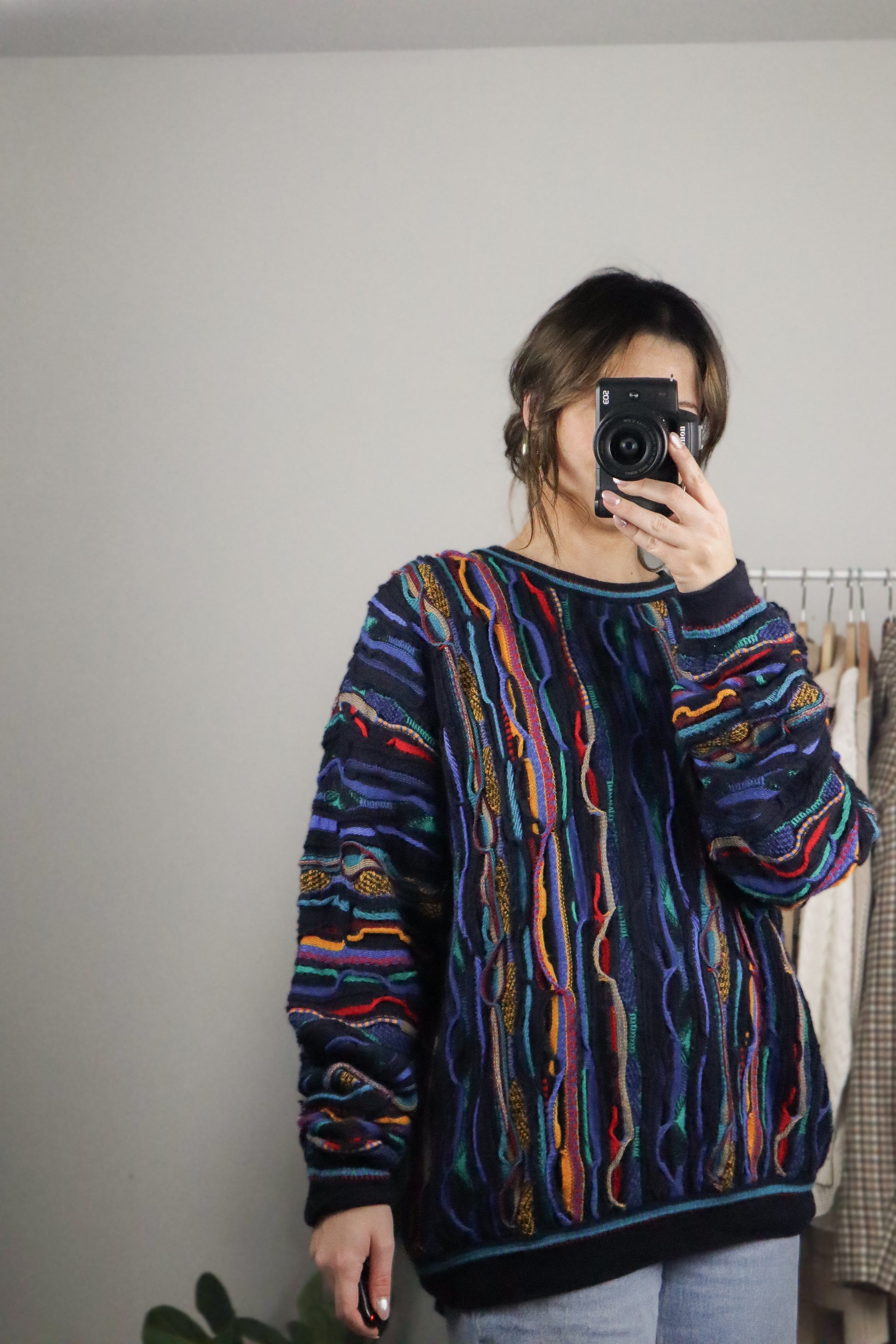 Made in Australia x Vintage x 3D Wool Sweater (L)