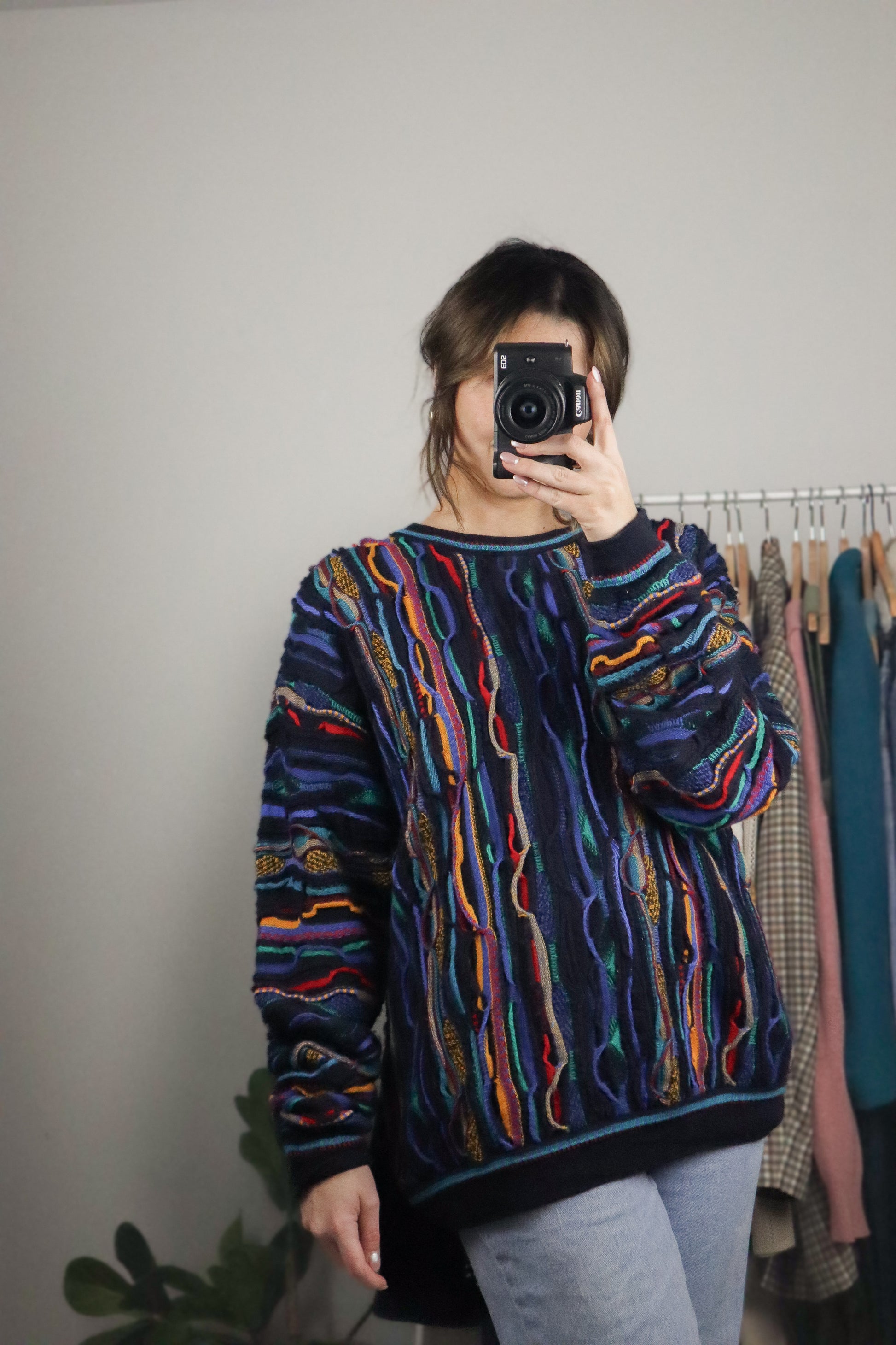 Made in Australia x Vintage x 3D Wool Sweater (L)