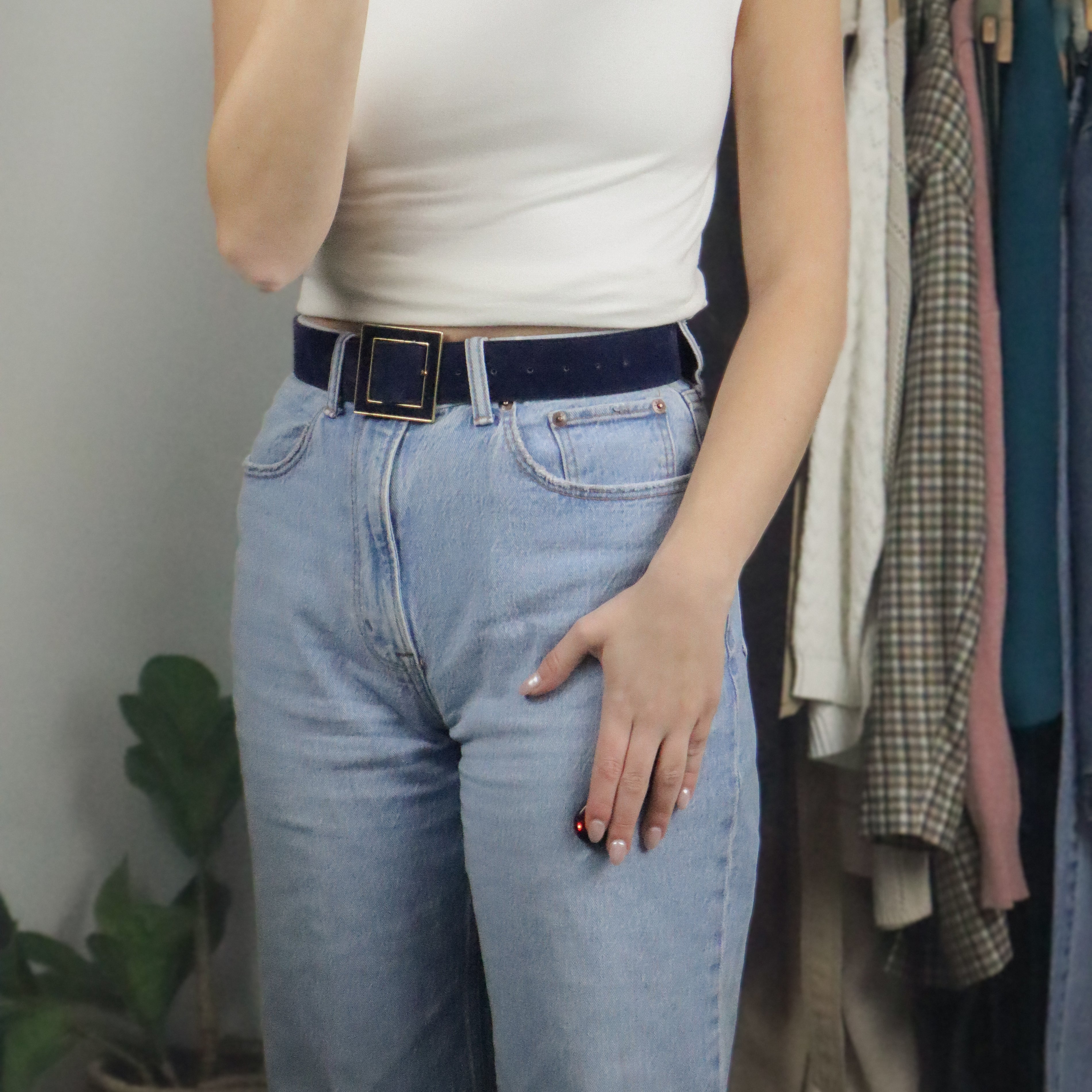 Vintage x Velvet Belt (XS)