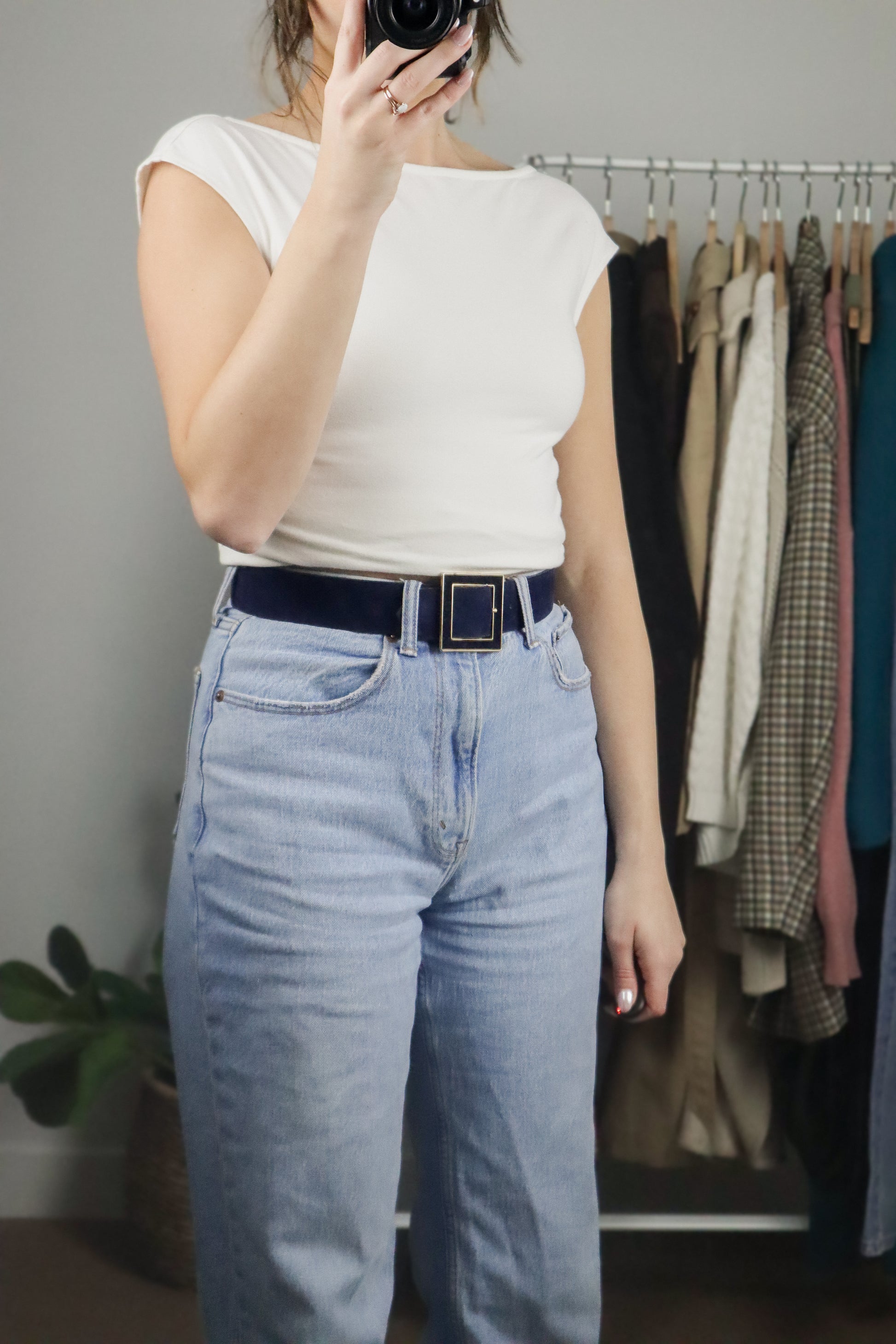 Vintage x Velvet Belt (XS)