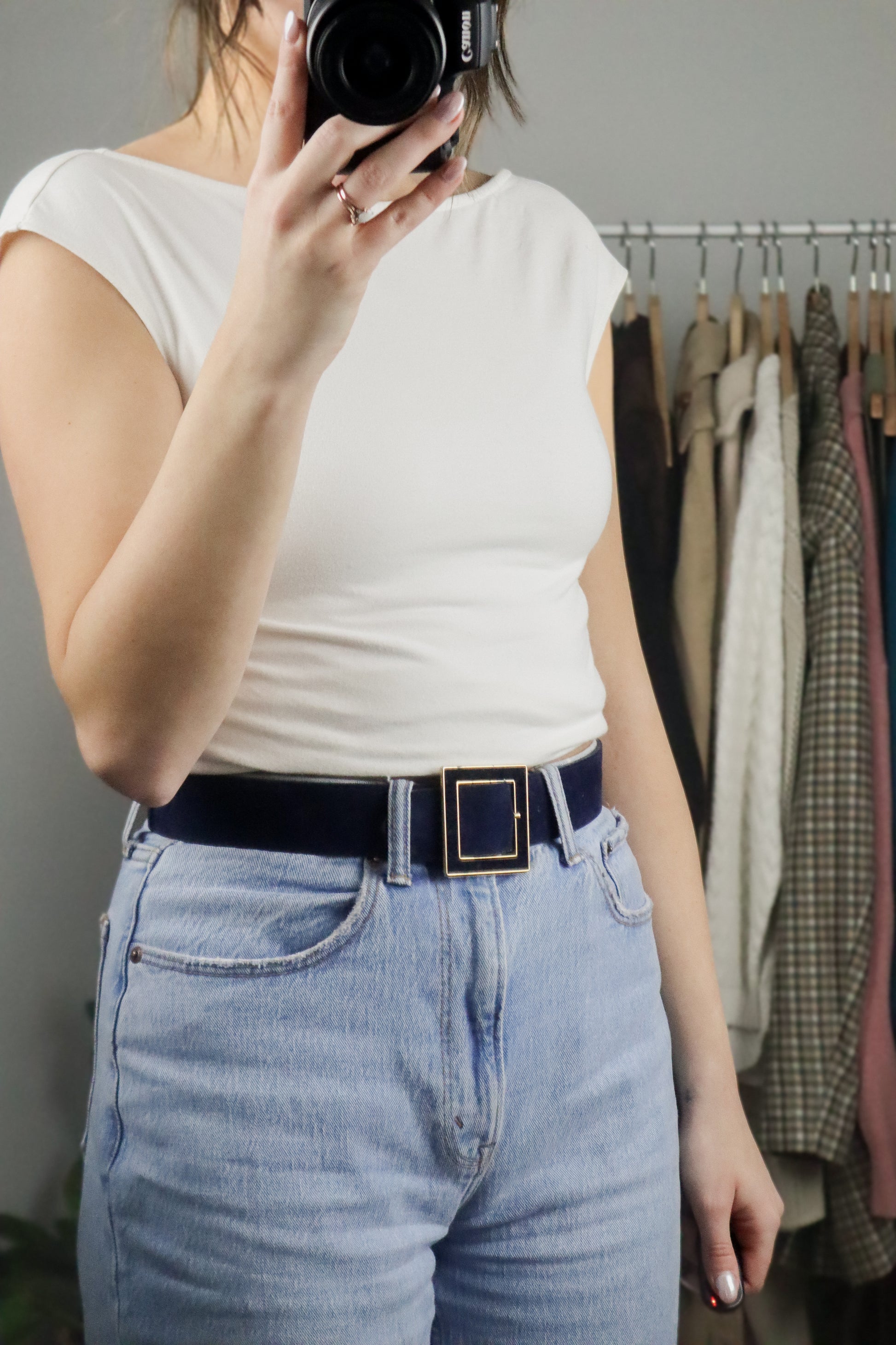 Vintage x Velvet Belt (XS)