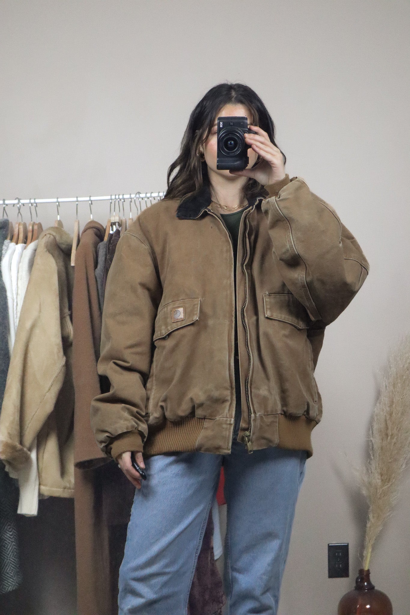 Vintage x Carhartt Corduroy Collar Jacket (L-2XL)