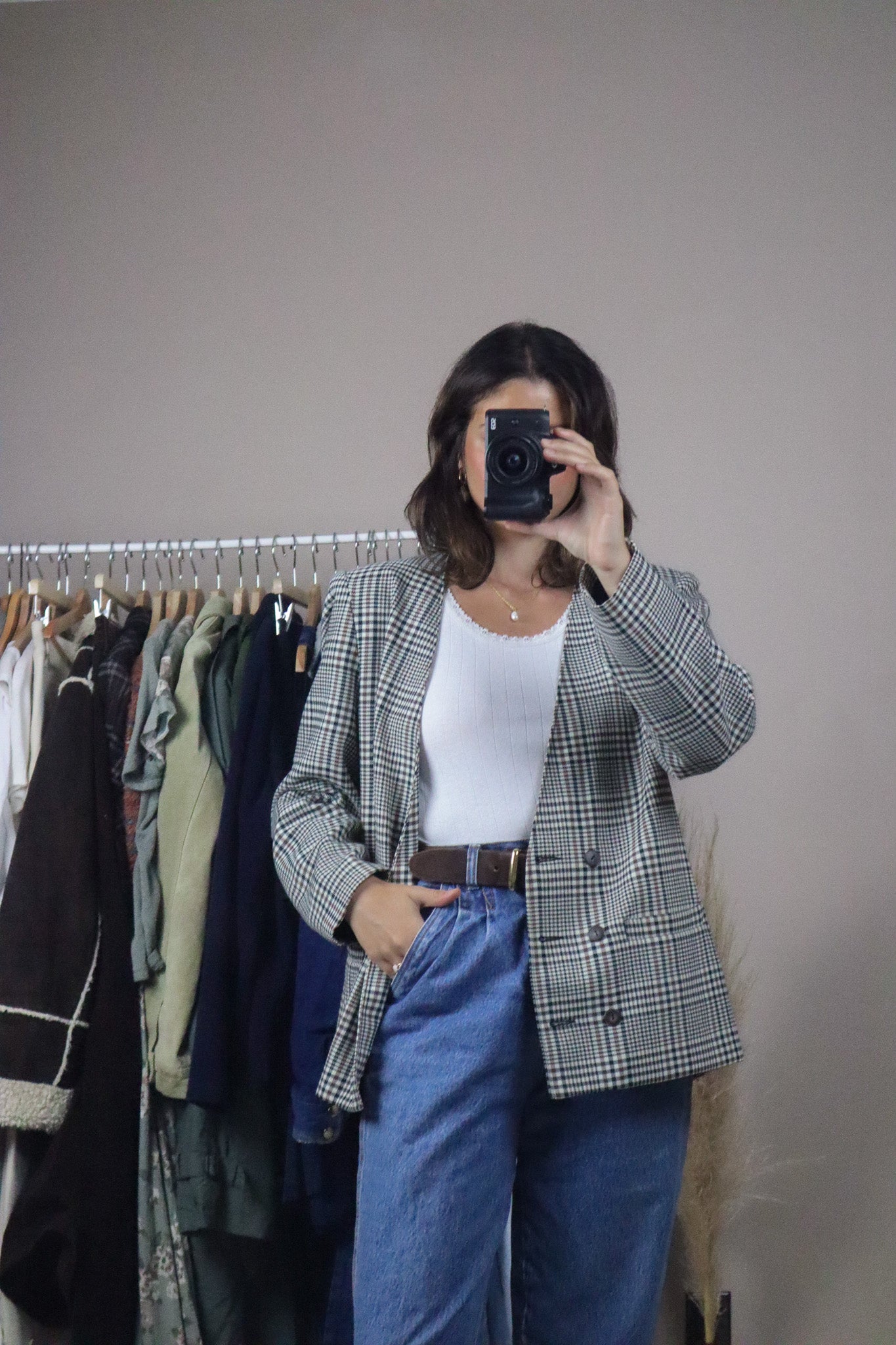 Vintage x Plaid Blazer (10/12)