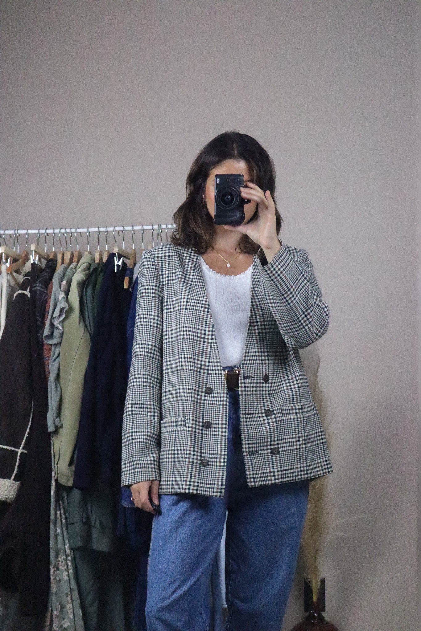 Vintage x Plaid Blazer (10/12)