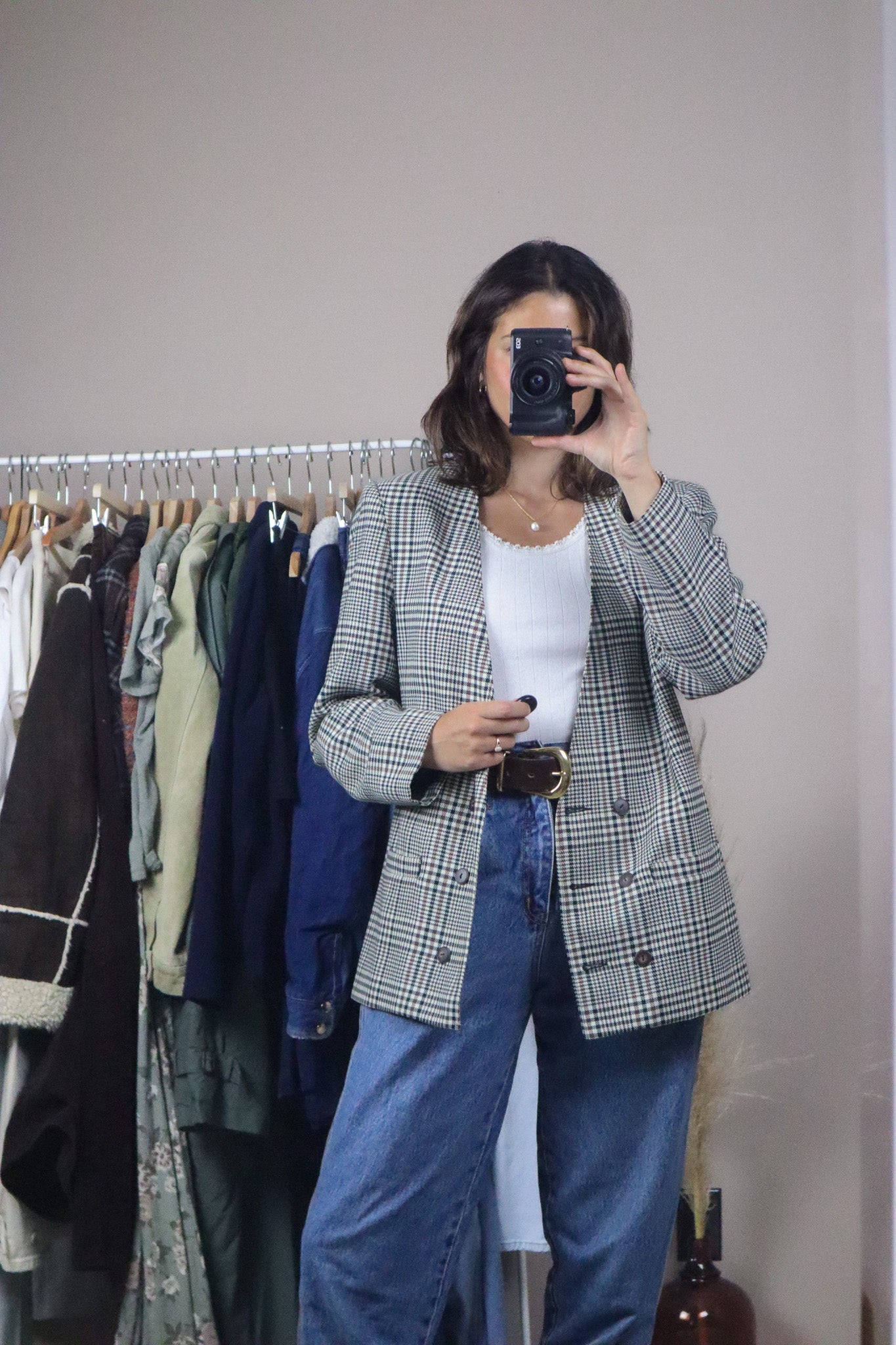 Vintage x Plaid Blazer (10/12)