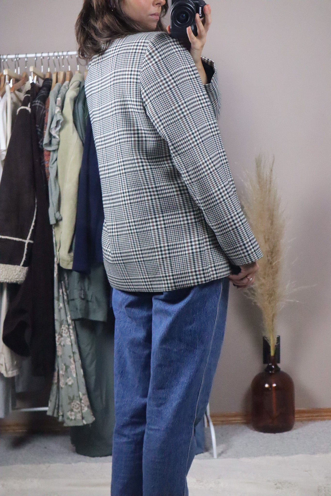 Vintage x Plaid Blazer (10/12)