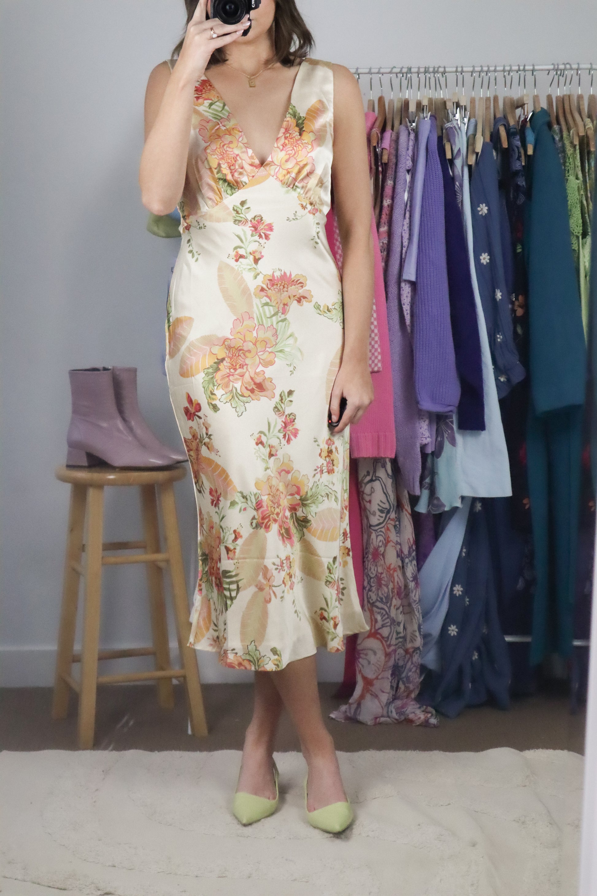 Modern x Floral Satin Maxi Dress (6)