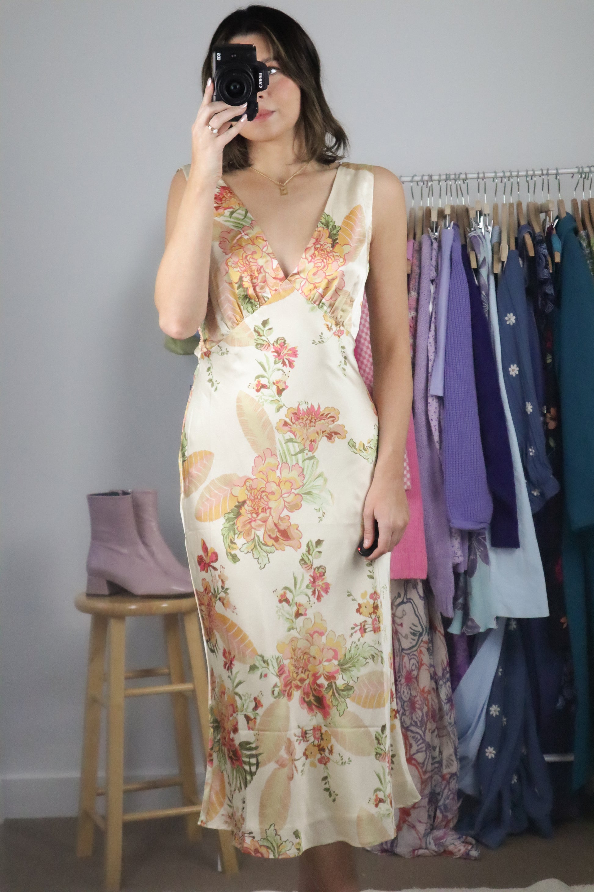 Modern x Floral Satin Maxi Dress (6)
