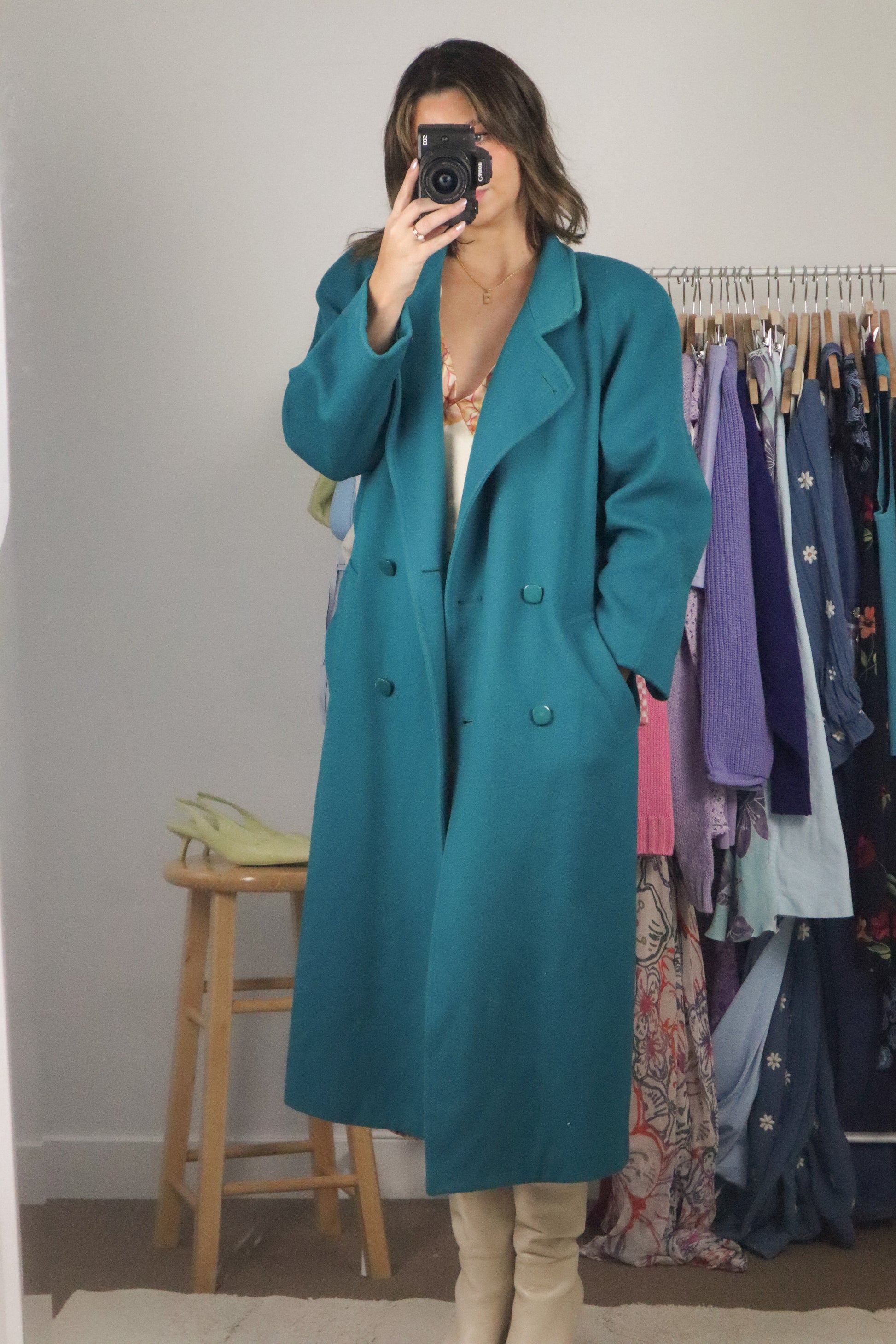 Vintage x London Fog Wool Coat (M)