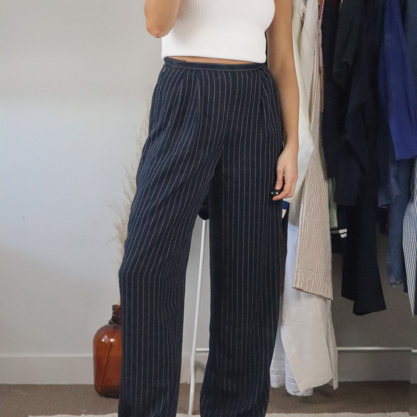 Vintage x Pinstrip Trouser (4)