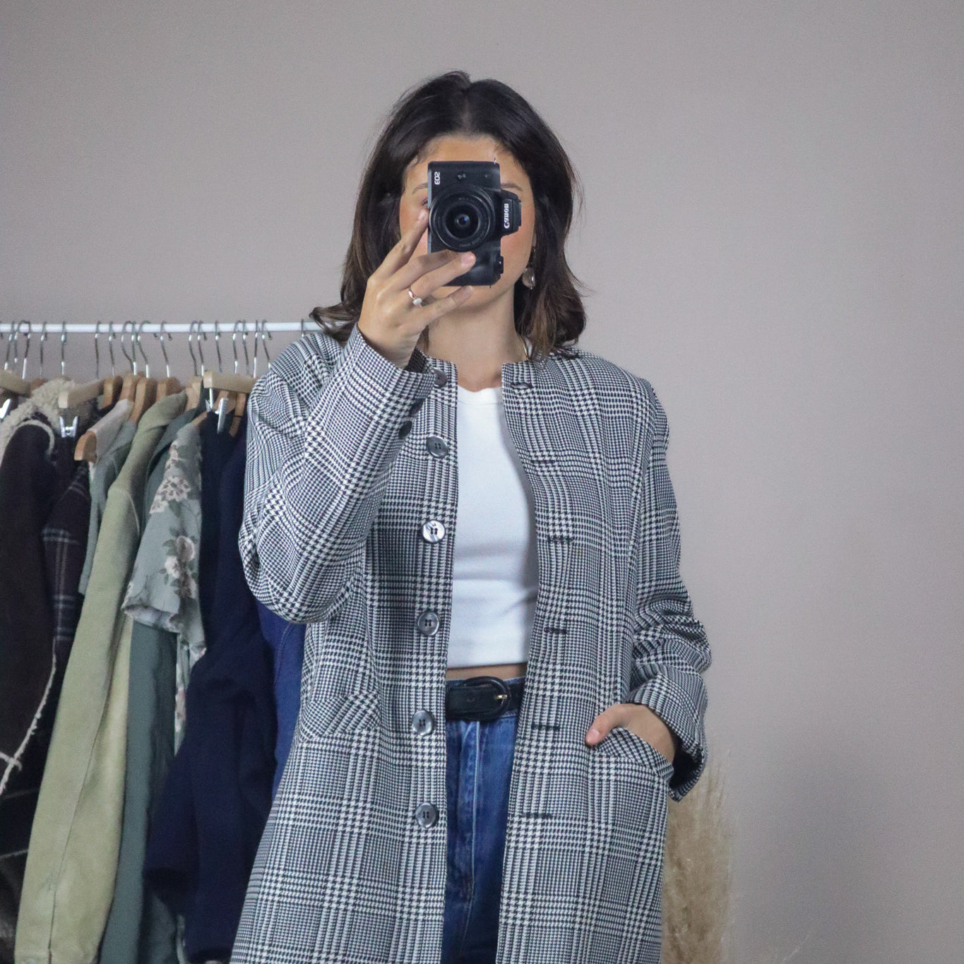 Made in Canada x Vintage x Houndstooth Blazer (8)