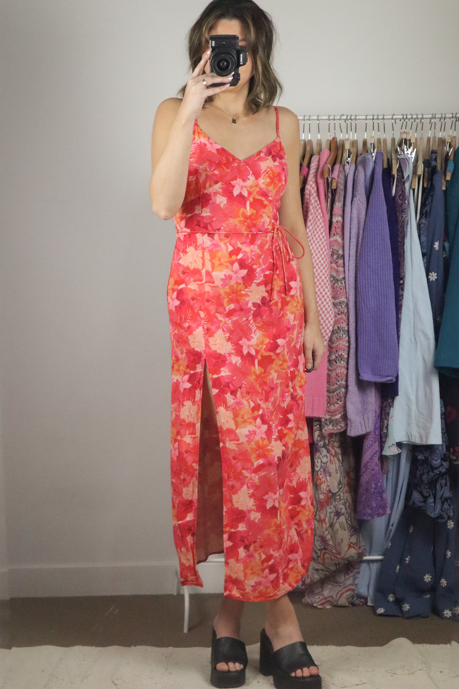 Modern x Floral Dress (S)