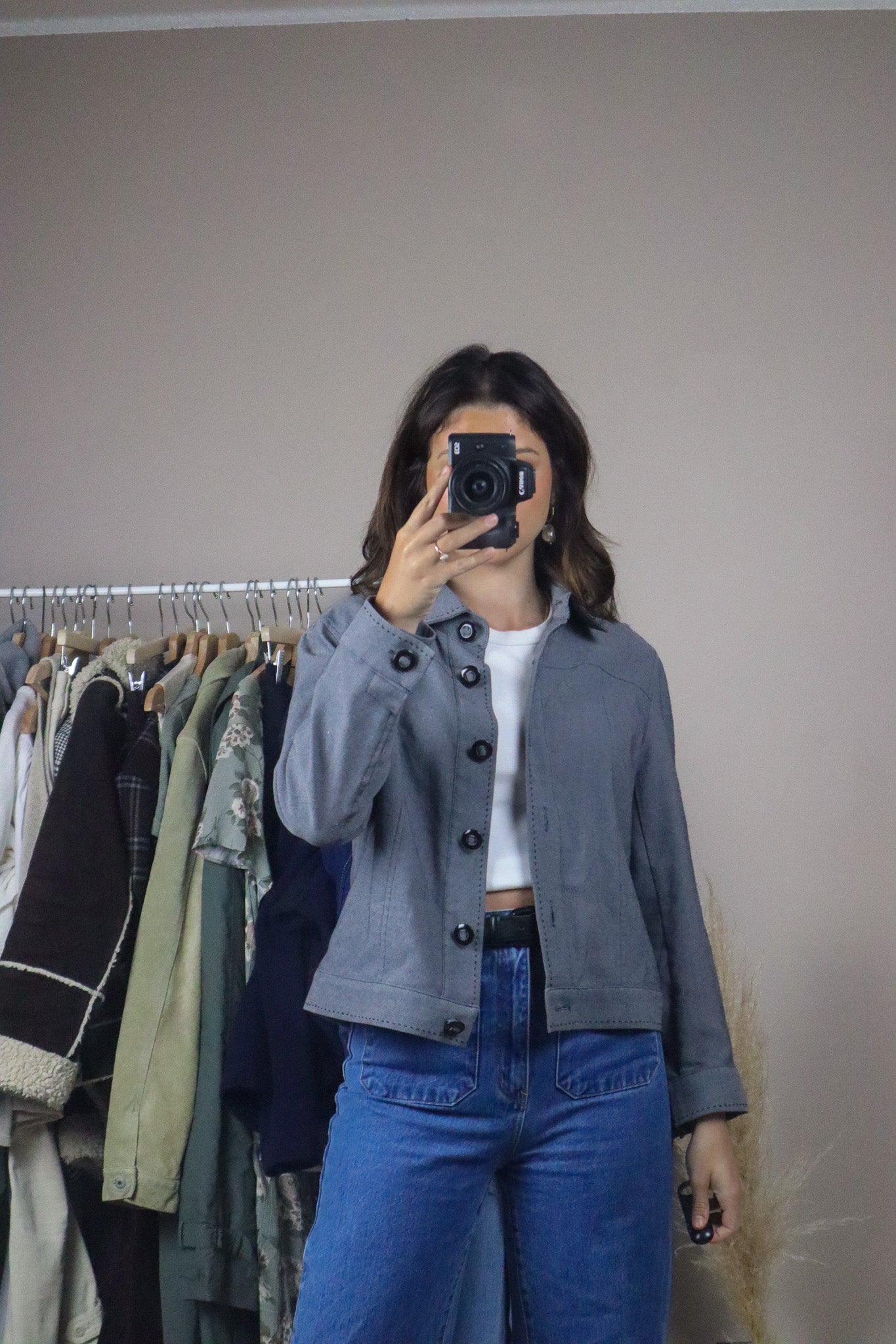 Vintage x Cropped Jacket (S/M)