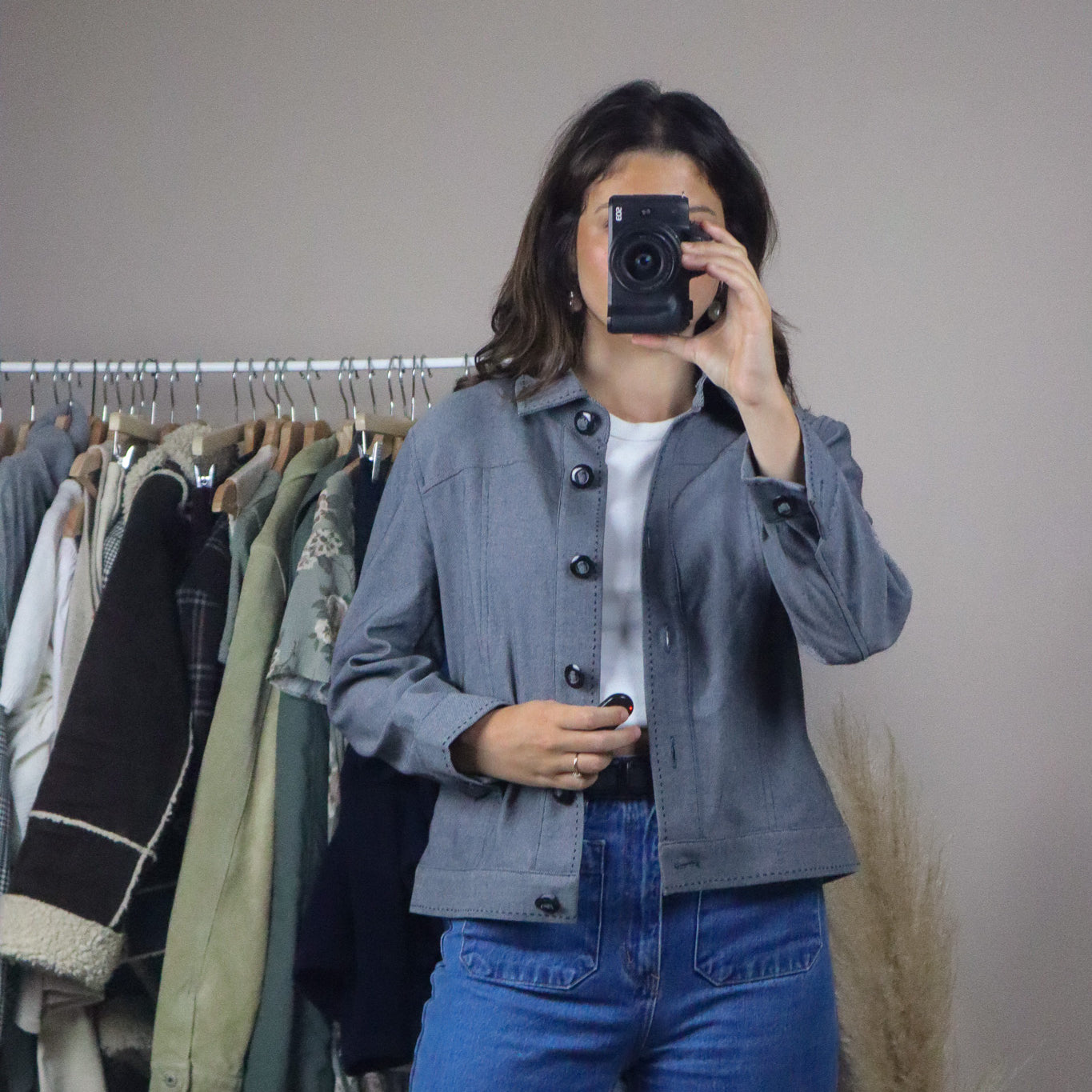 Vintage x Cropped Jacket (S/M)