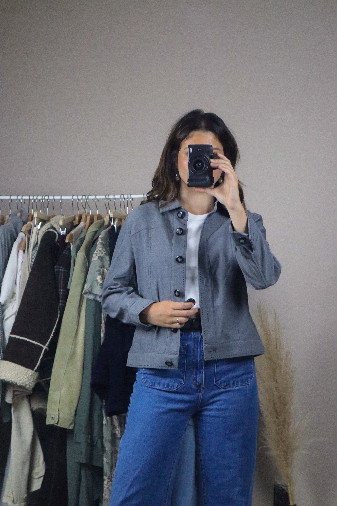 Vintage x Cropped Jacket (S/M)