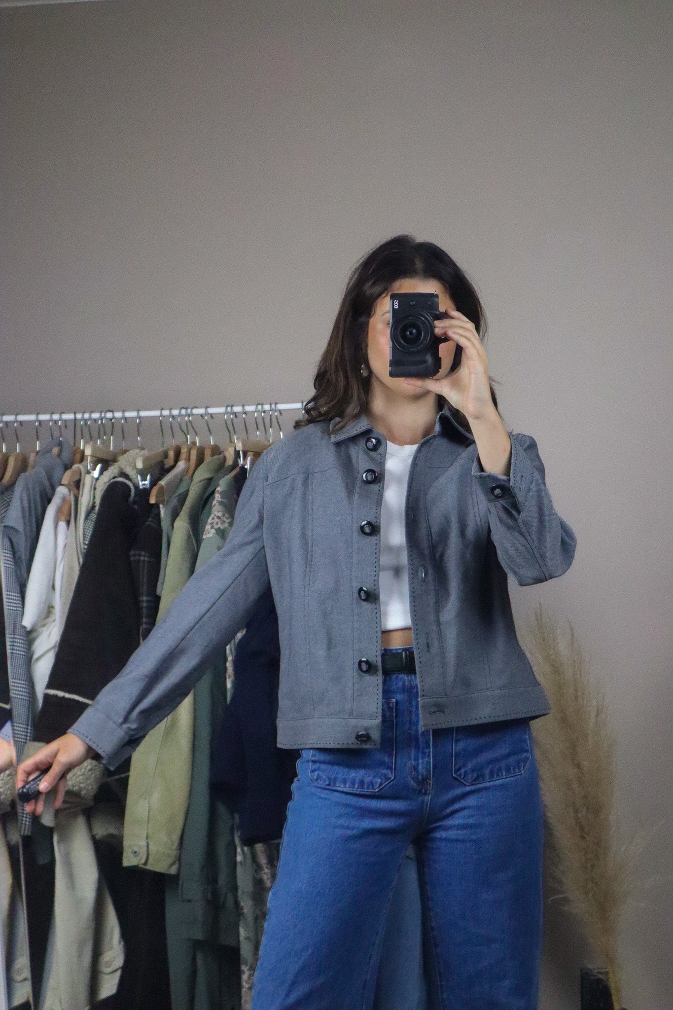 Vintage x Cropped Jacket (S/M)