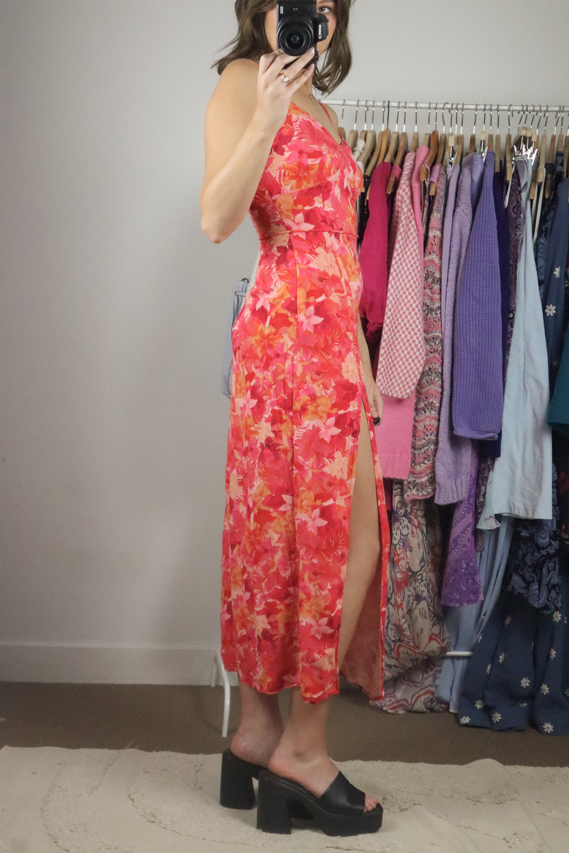 Modern x Floral Dress (S)