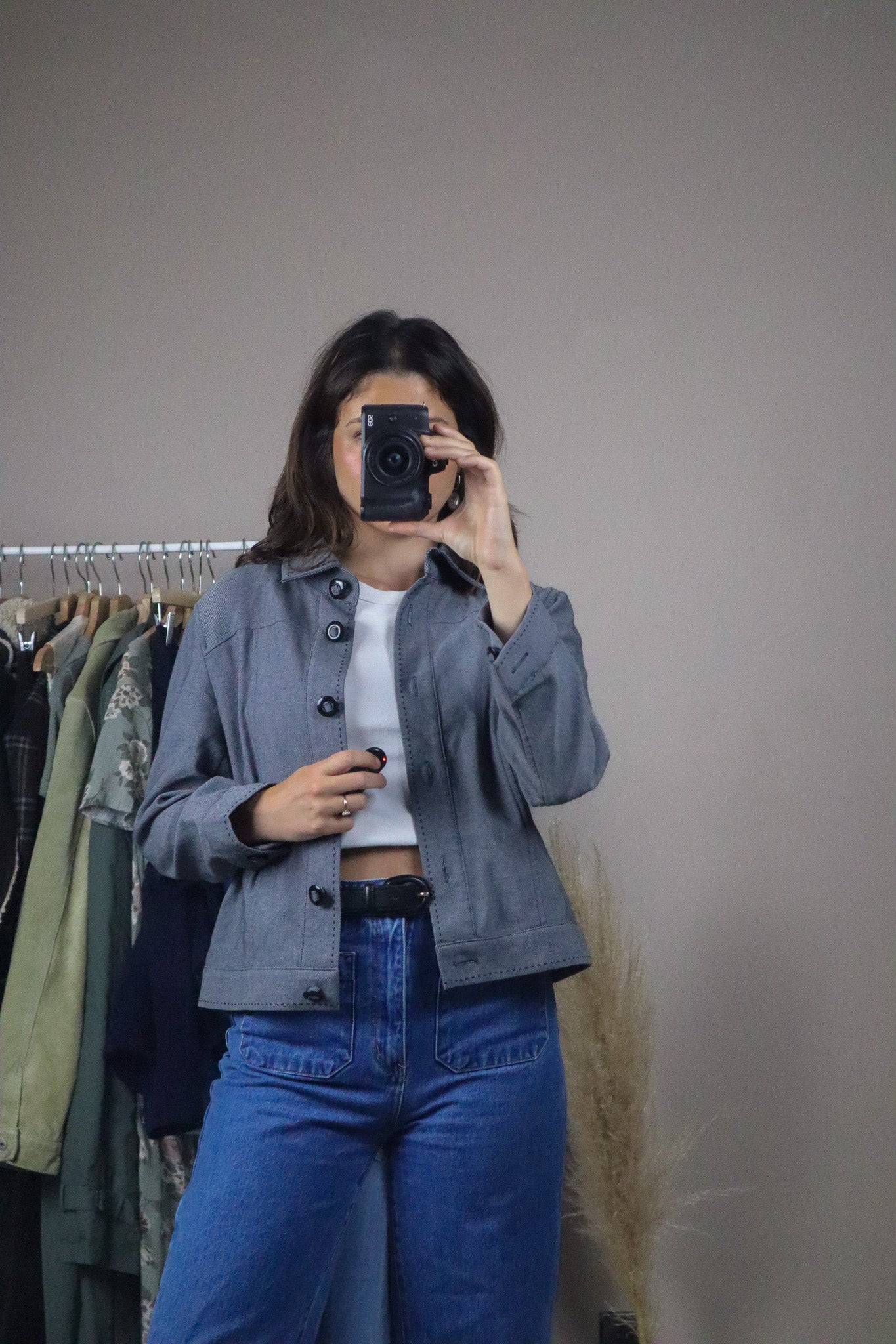 Vintage x Cropped Jacket (S/M)