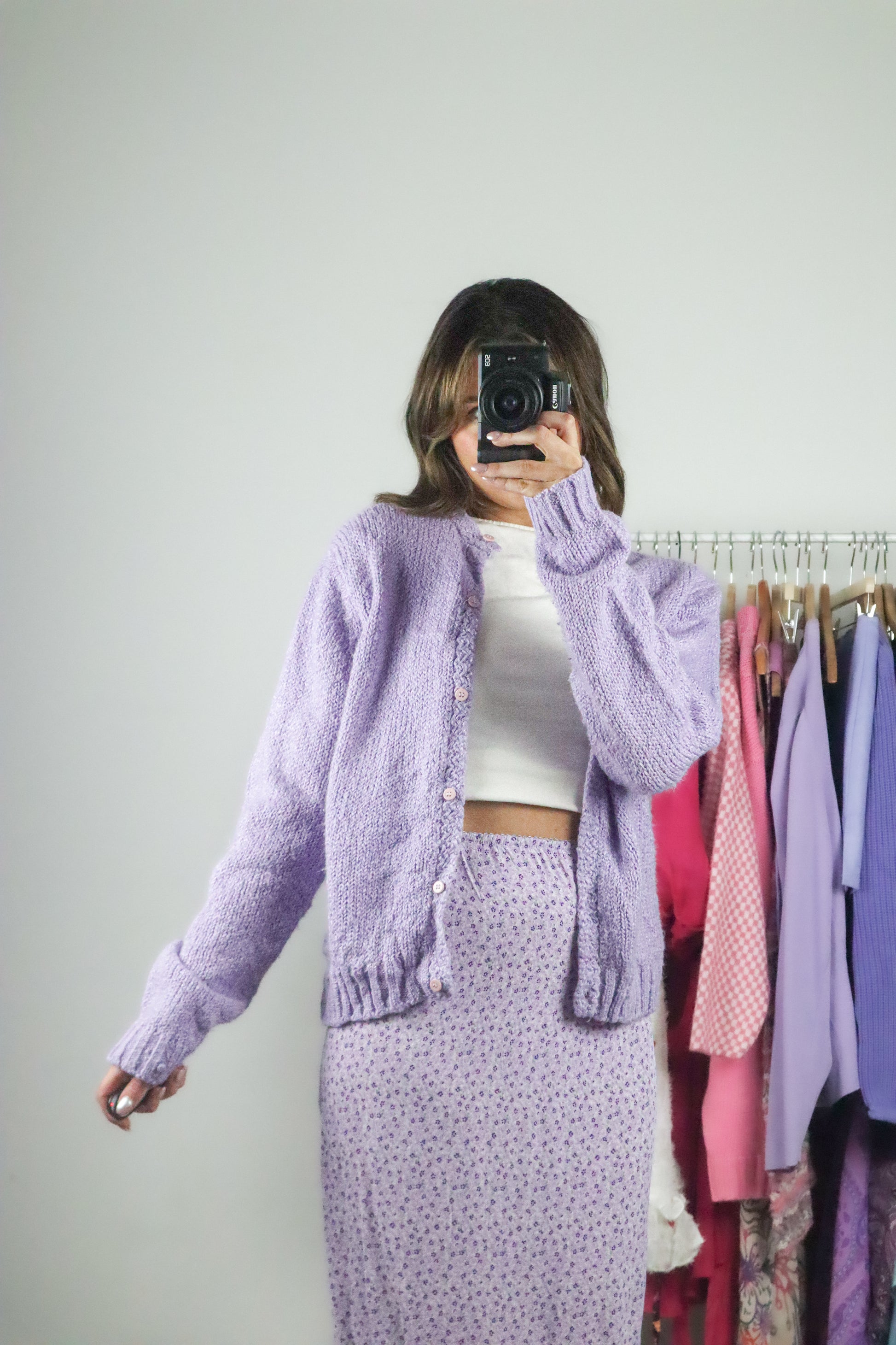 Vintage x Knit Cardigan (M)