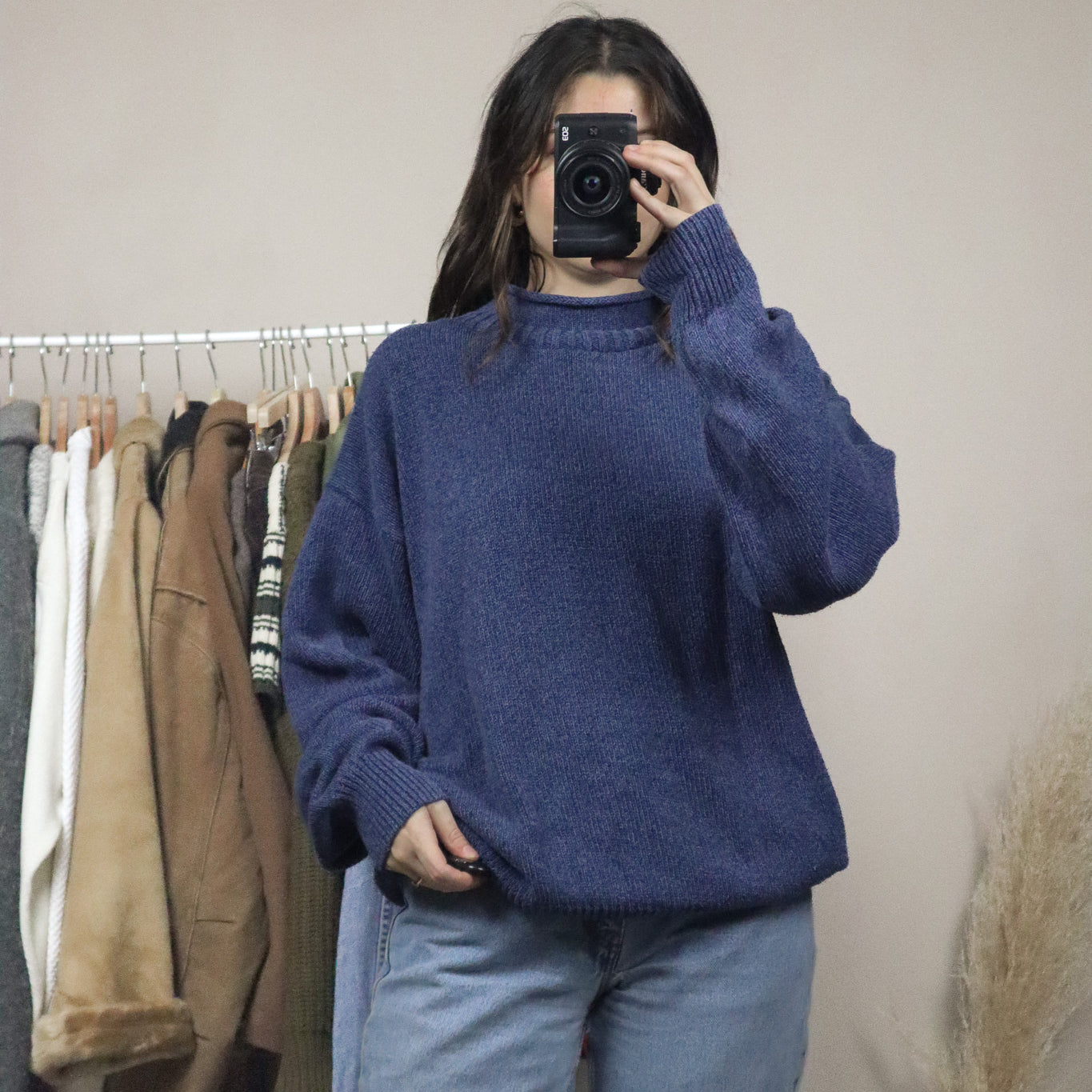 Vintage x Holt Renfrew x Silk Blend Knit Sweater (M/L)