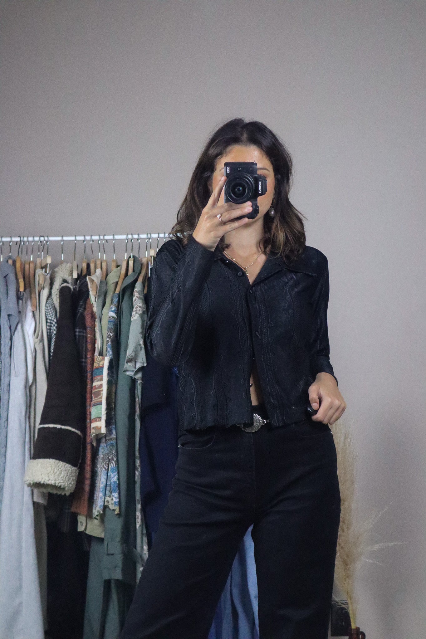 Vintage x Satin Blouse (S)