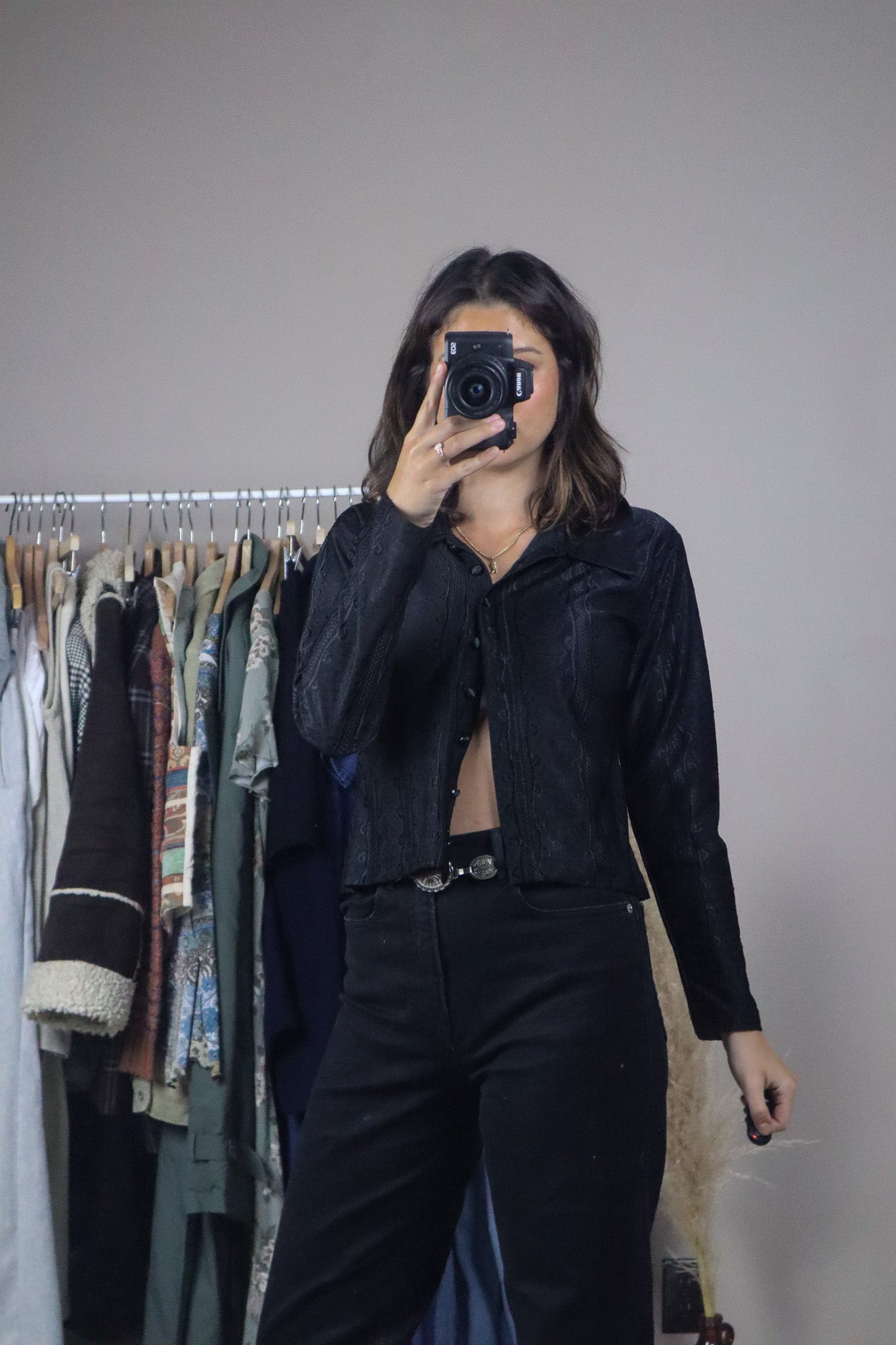 Vintage x Satin Blouse (S)