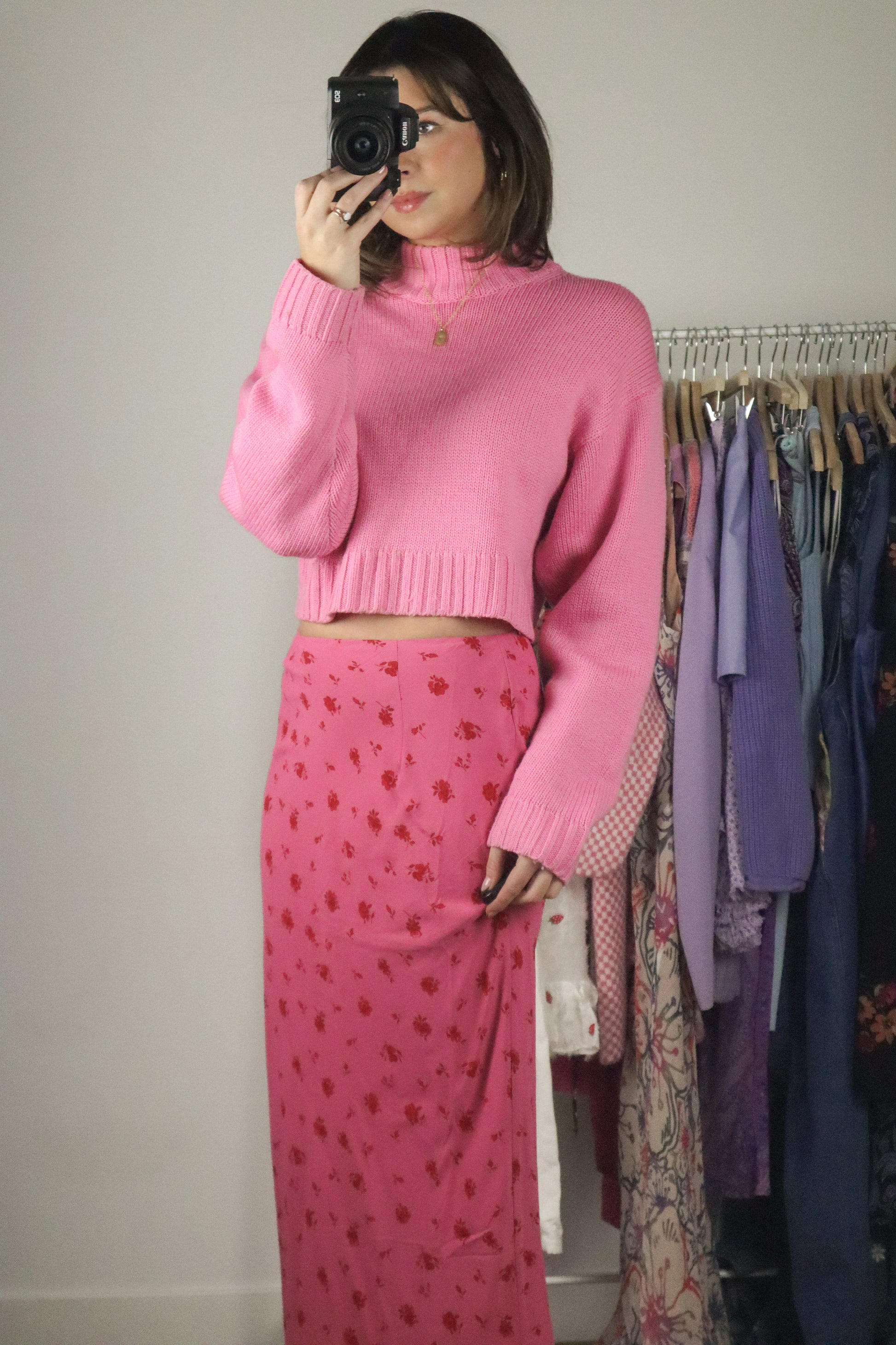 Modern x Wilfred Free x Merino Wool Cropped Sweater (XS/S)