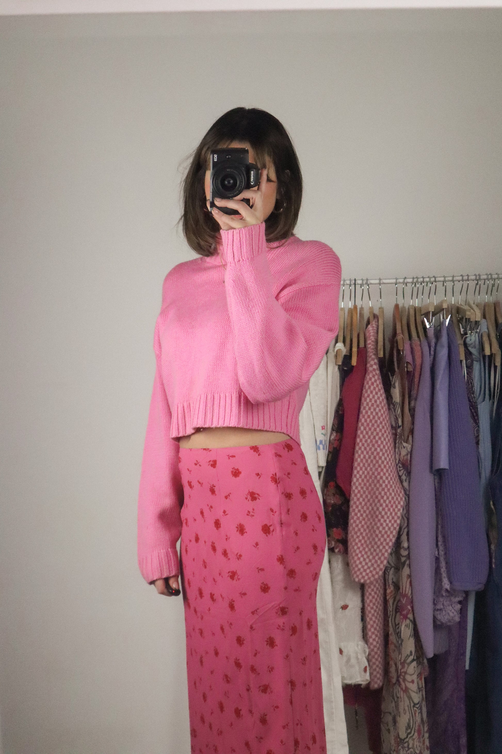 Modern x Wilfred Free x Merino Wool Cropped Sweater (XS/S)