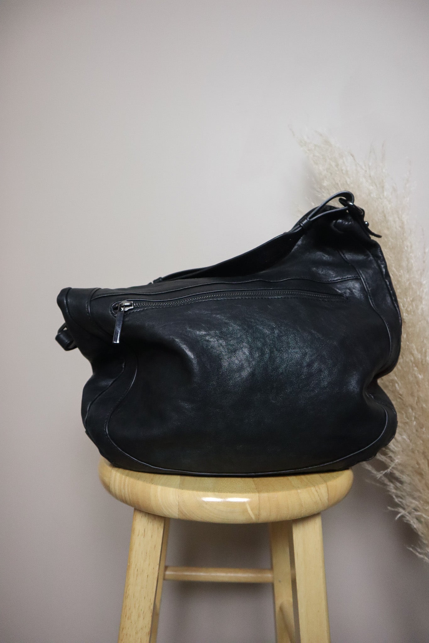 Vintage x Dainer x Leather Hobo Bag
