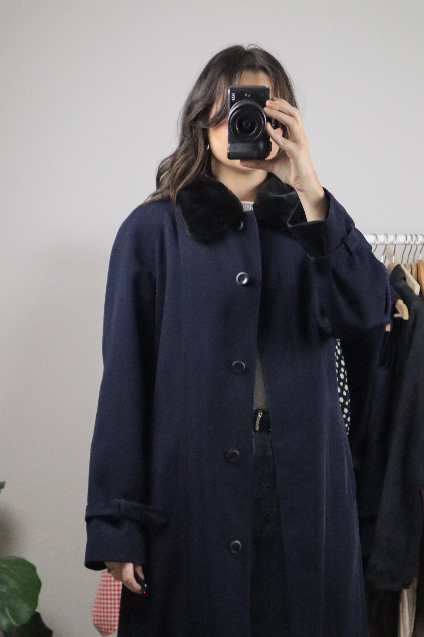 Vintage x Utex x Faux Fur Collar Jacket (8)