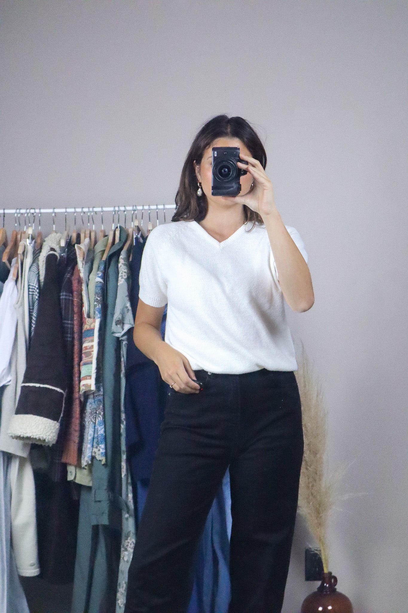 Vintage x Knit Top (M)