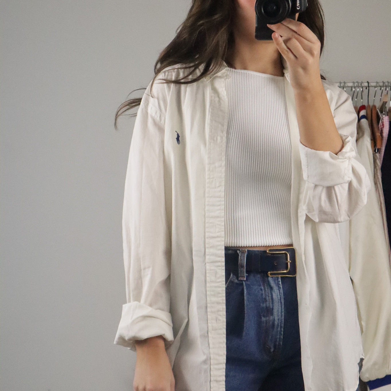 Vintage x Polo Button-Up Shirt (M)