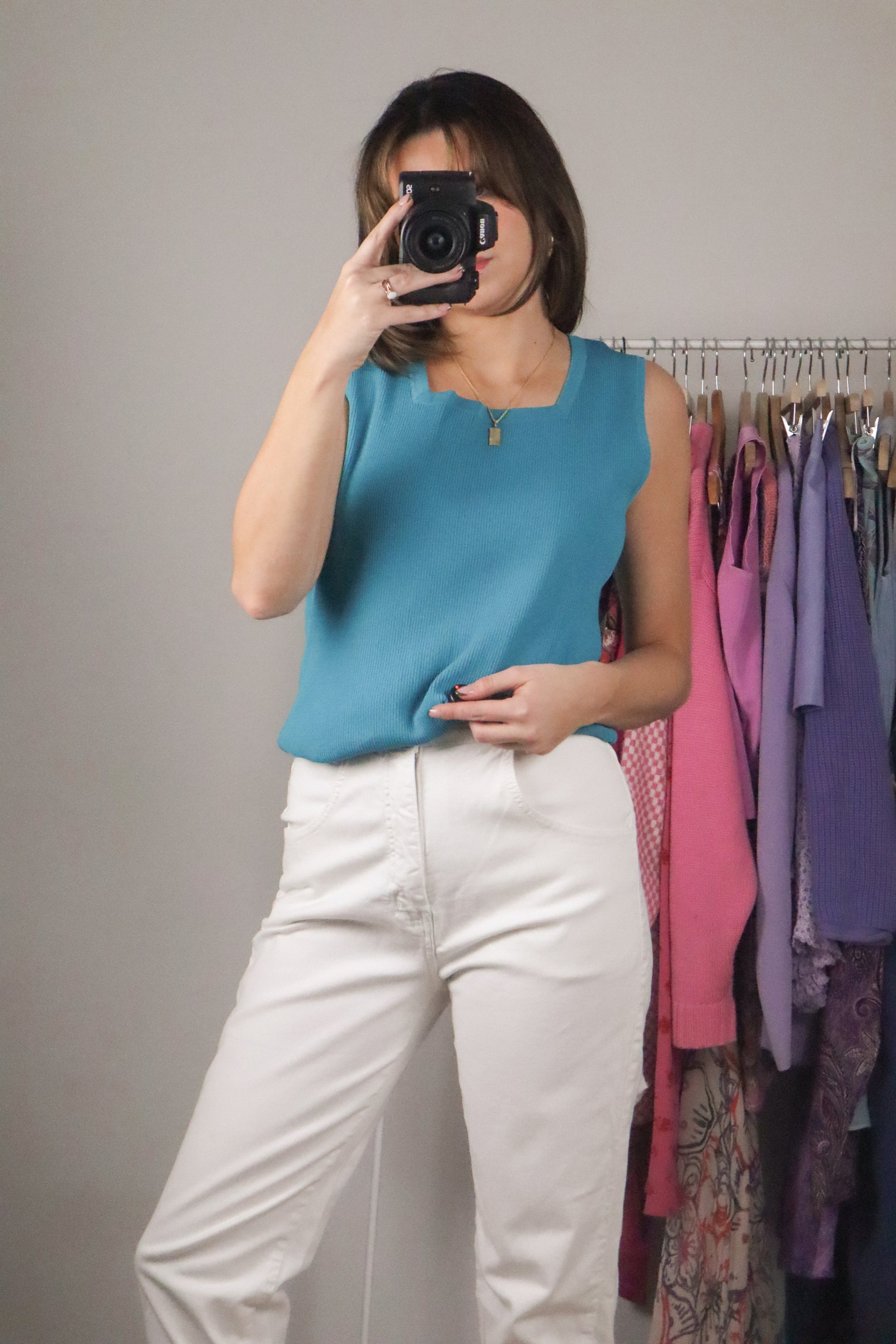 Vintage x Square Neck Tank (L)