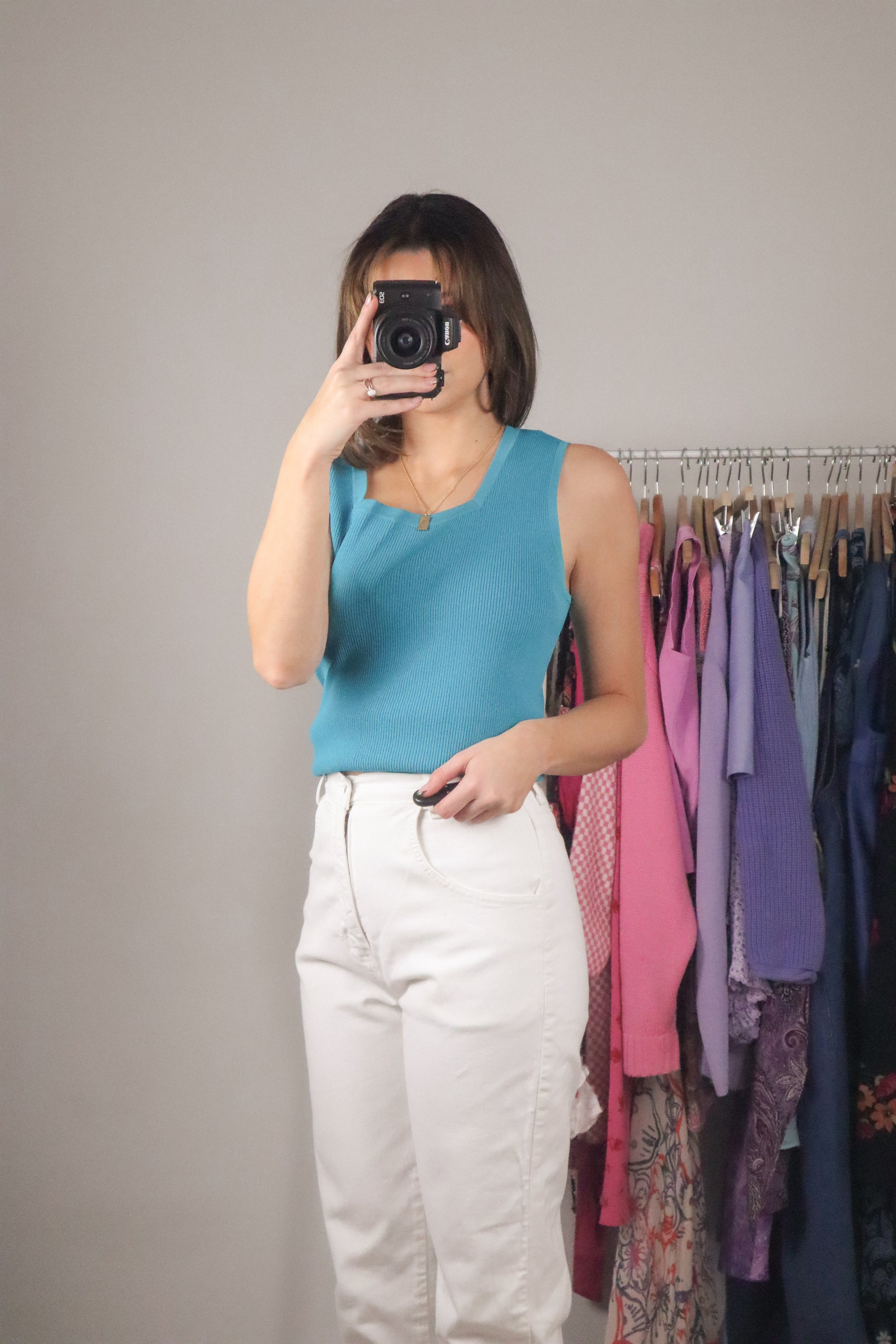 Vintage x Square Neck Tank (L)